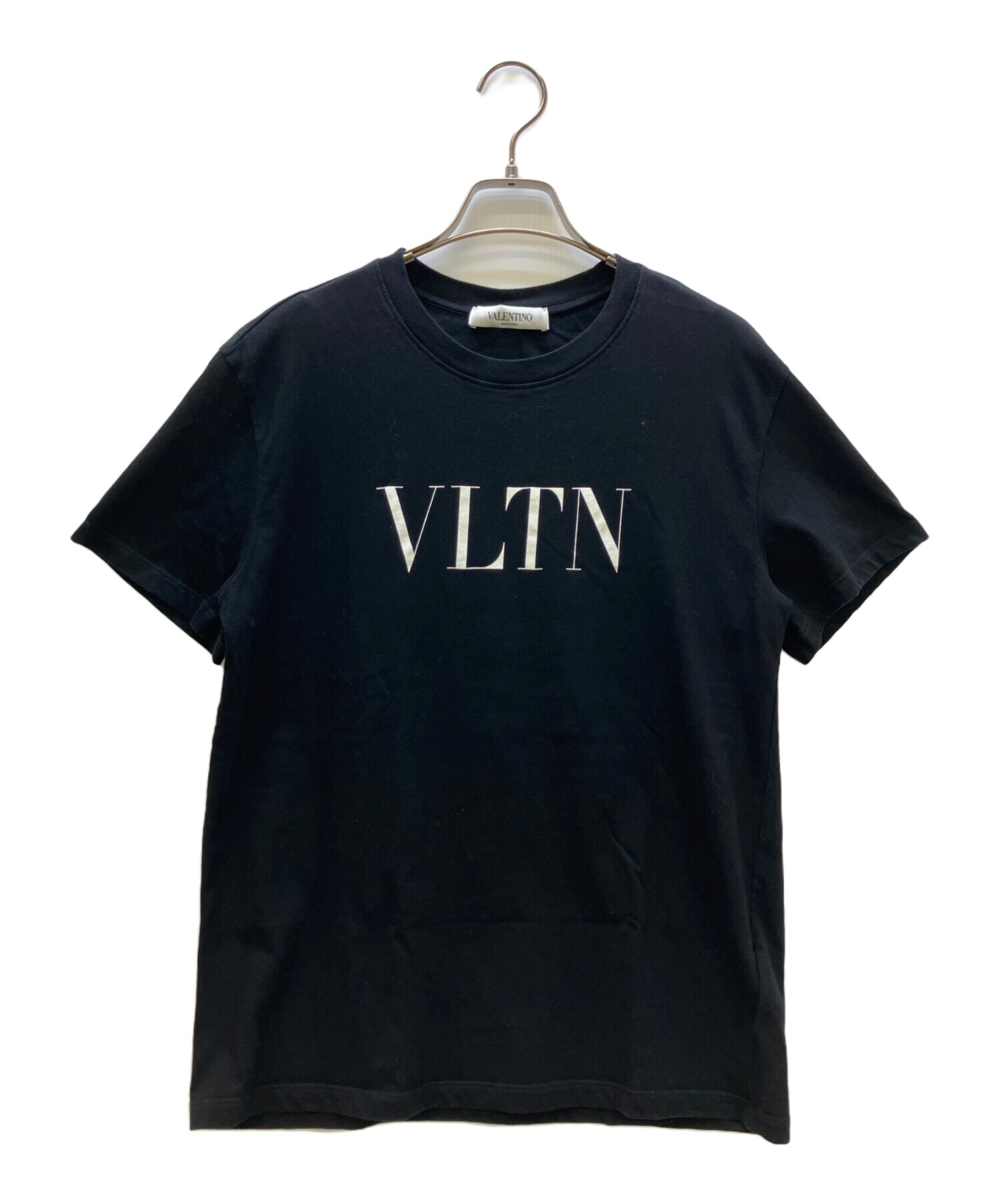 値下♪　VALENTINO　ヴァレンティノ　半袖　トップス 中古・古着通販】VALENTINO (ヴァレンティノ) 半袖カットソー ブラック
