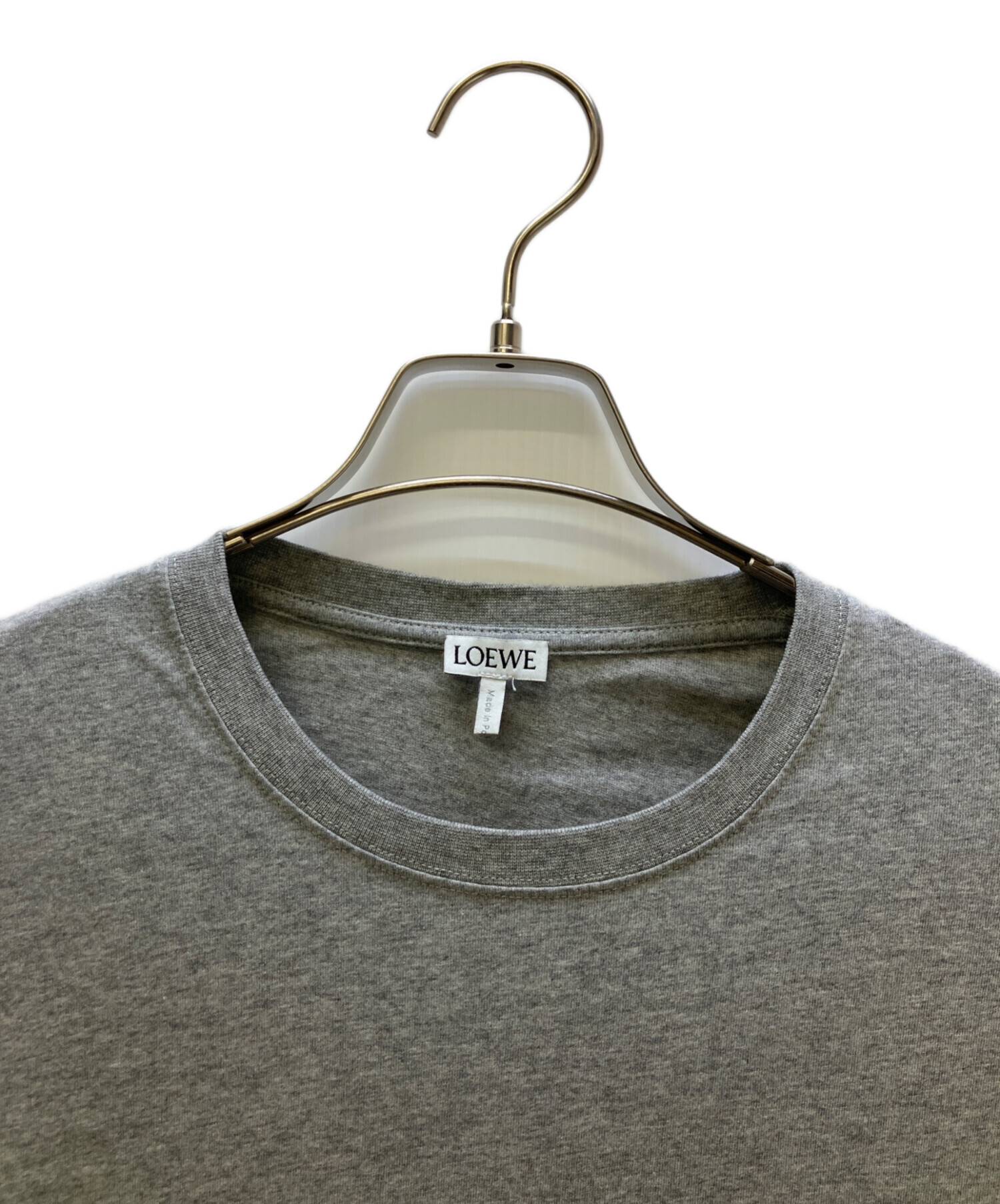 LOEWE ロエベ Tシャツ・カットソー S グレー 【古着】【中古】【送料無料】 LOEWE - LOEWE ロエベ Tシャツ・カットソー S グレー 【古着】【中古
