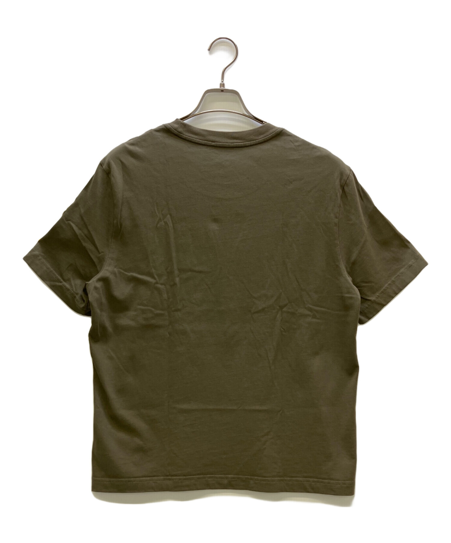【新品未使用】MONCLER オリーブグリーンTシャツ 中古・古着通販】MONCLER (モンクレール) 半袖カットソー SS T SHIRT