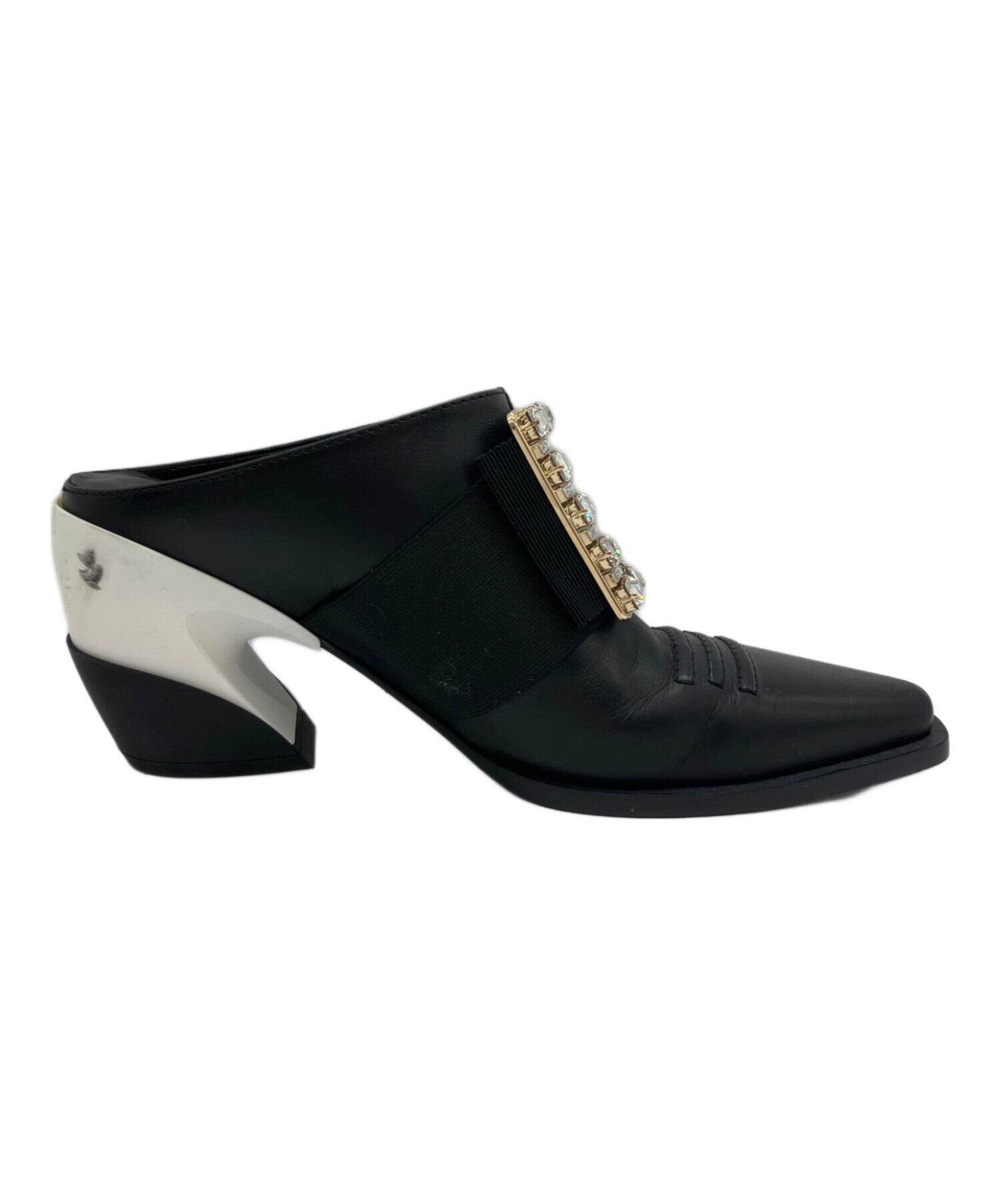 Roger Vivier サンダル 36 黒 ミュール ロジェヴィヴィエ Roger Vivier サンダル 36 黒 ミュール ロジェヴィヴィエ 【公式通販】