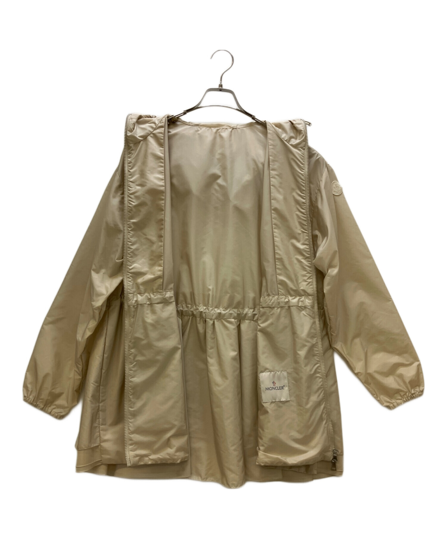 MONCLER WETE ベージュ　0【正規品確認済】 ライトベージュ Weteau レインジャケット : ウインドブレーカーと
