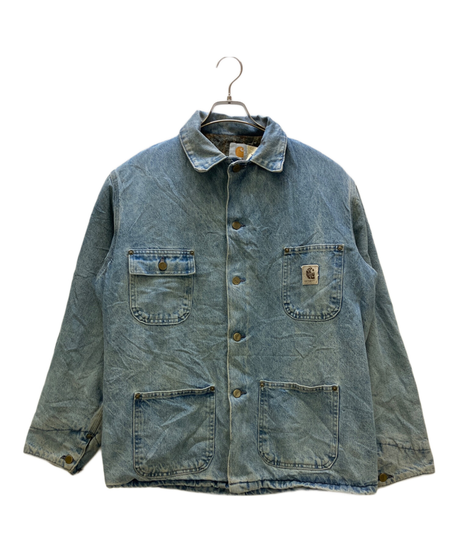 Dickies デニムカバーオール Mサイズ 中古・古着通販】Dickies (ディッキーズ) デニムカバーオール ブルー