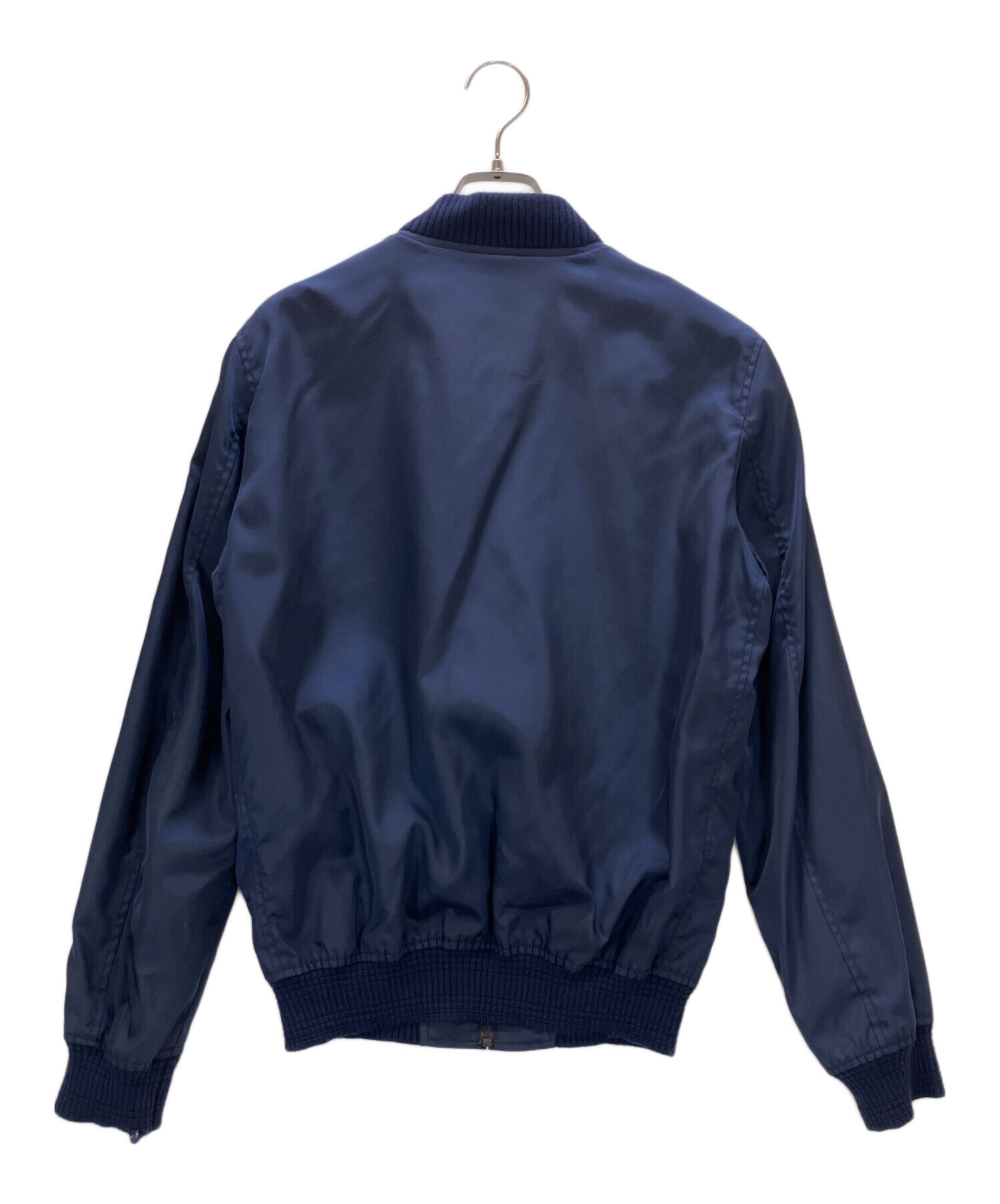 中古・古着通販】PRADA (プラダ) MA-1ジャケット ネイビー サイズ:44