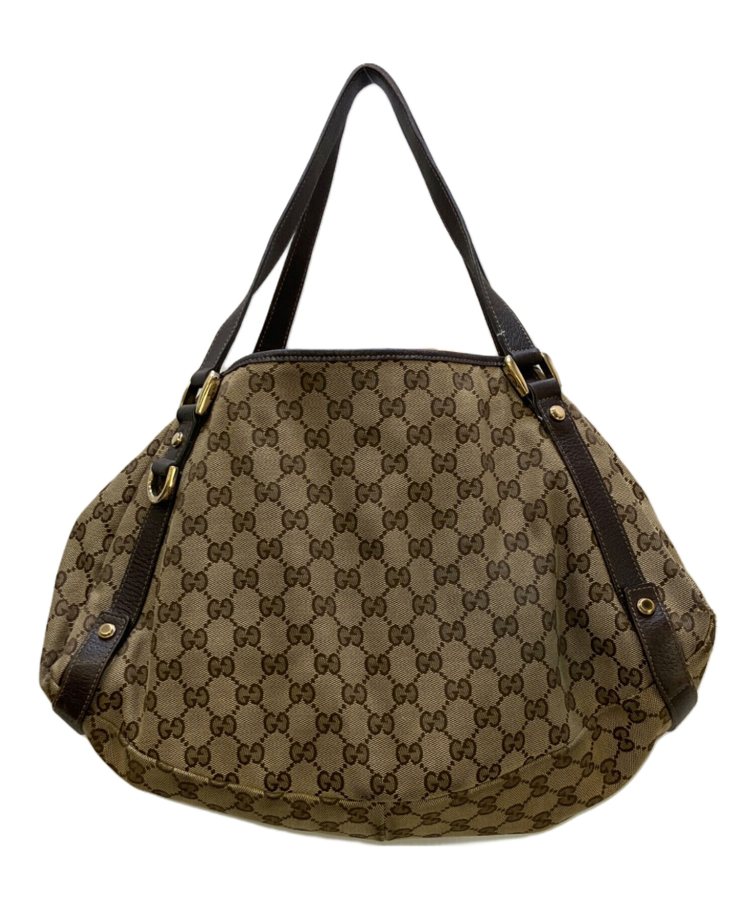 中古・古着通販】GUCCI (グッチ) トートバッグ GG ブラウン｜ブランド