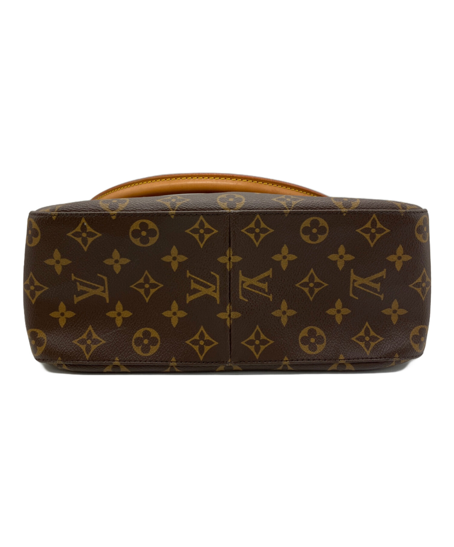 ルイヴィトン LOUIS VUITTON ルーピングGM モノグラム ショルダーバッグ ブラウン レディース 中古 中古・古着通販】LOUIS VUITTON (ルイ ヴィトン) ショルダーバッグ