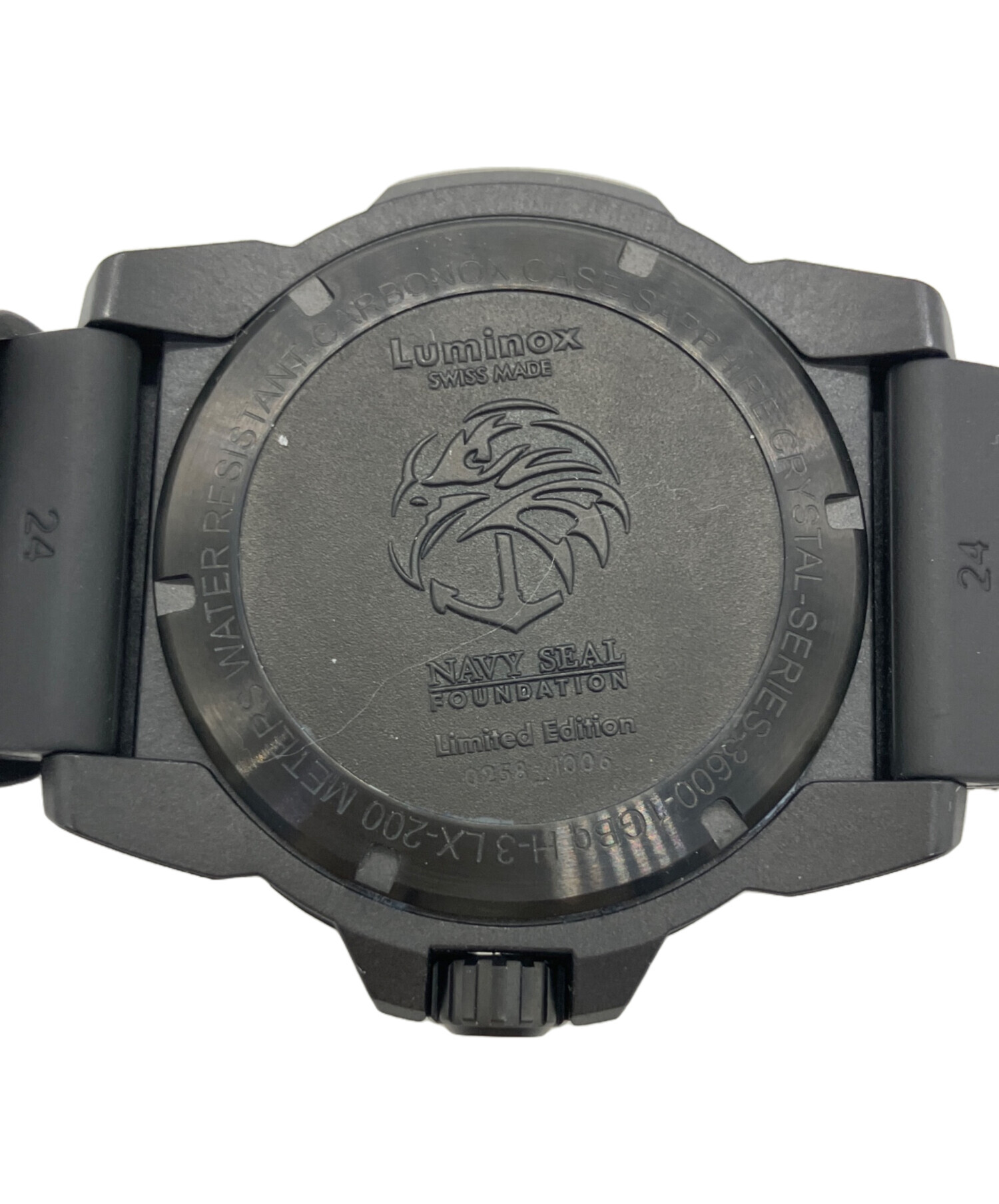 中古・古着通販】LUMINOX (ルミノックス) ダイバーズウォッチ ブラック