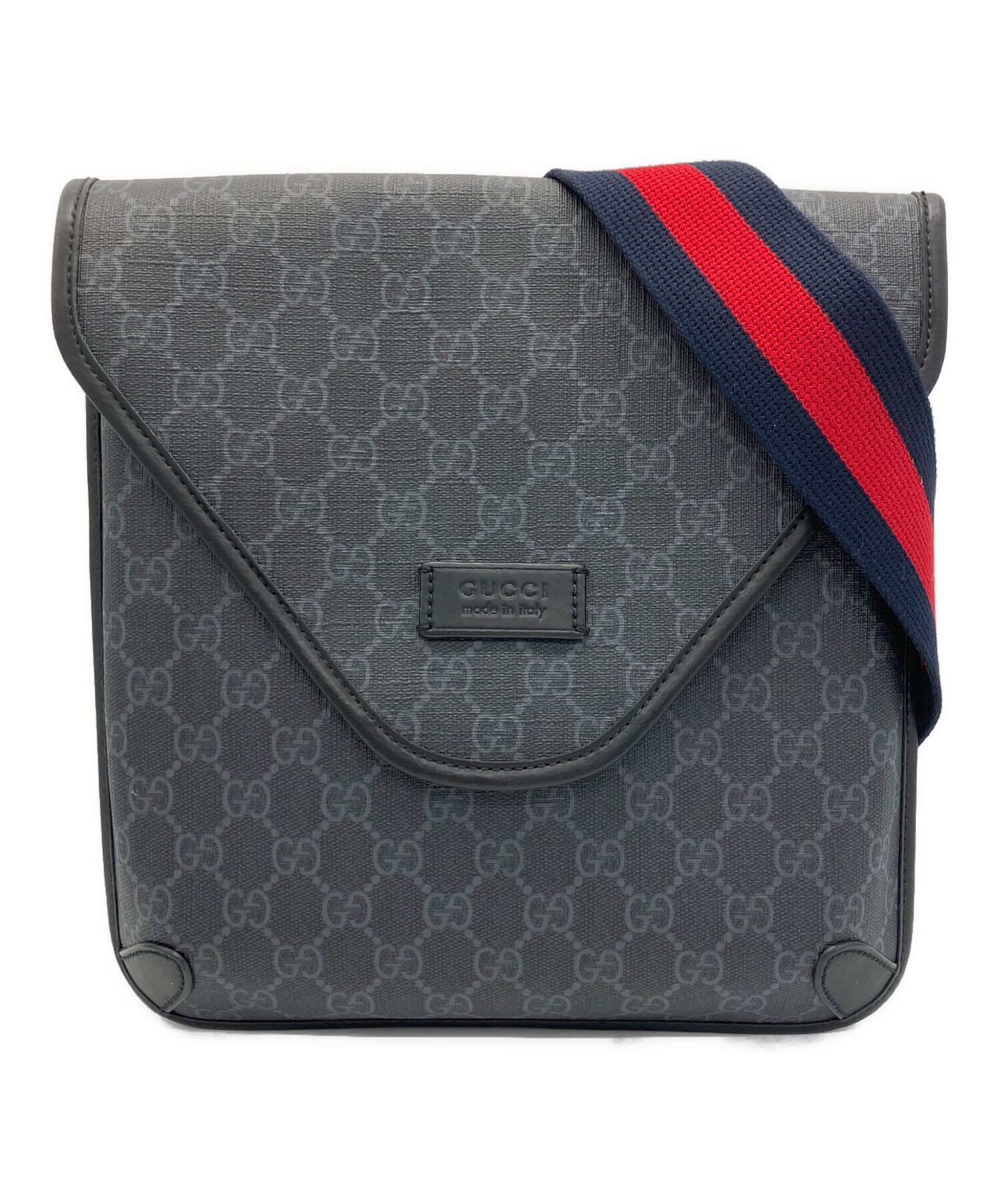 中古・古着通販】GUCCI (グッチ) メッセンジャーバッグ GGスプリーム
