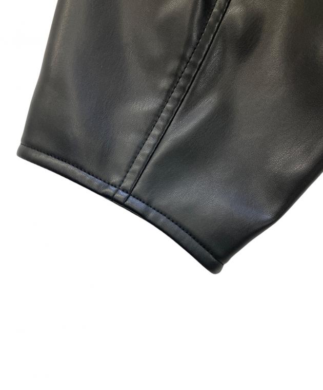 中古・古着通販】AMERI (アメリ) 2WAY FAKE LEATHER SHORT JACKET