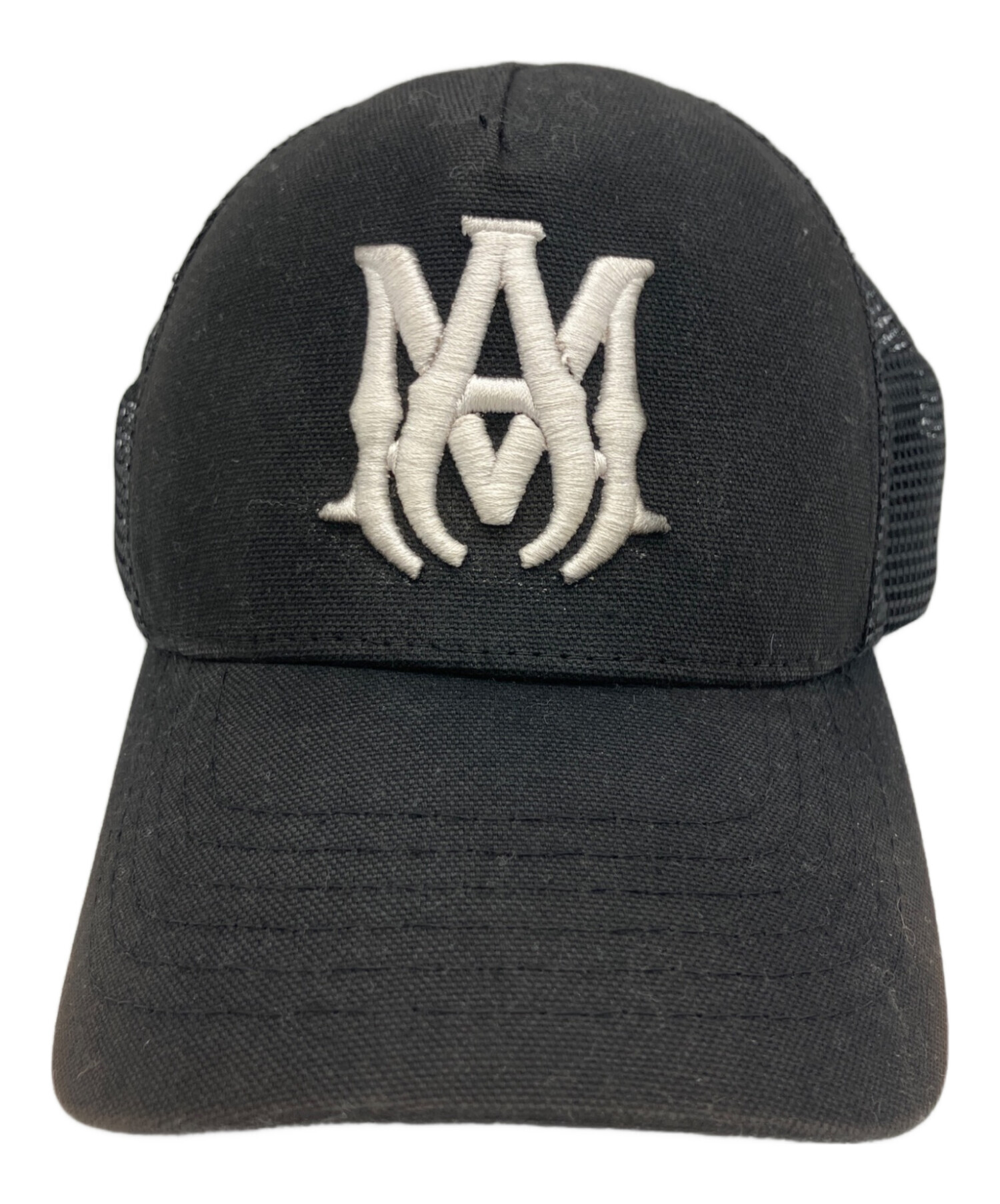 新品未使用　AMIRI ブラック メッシュキャップ　確実正規品 中古・古着通販】AMIRI (アミリ) メッシュキャップ MAロゴトラッカー