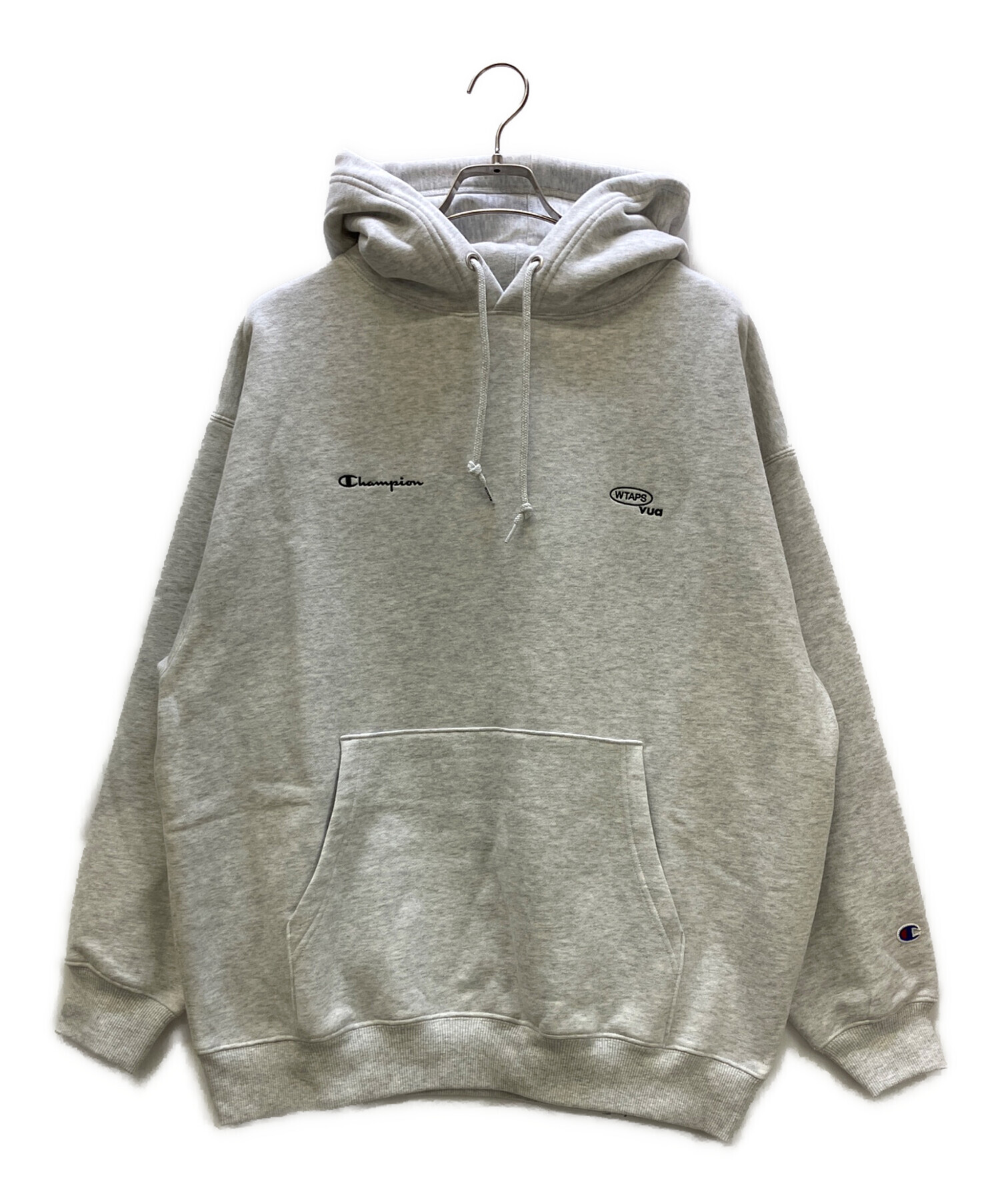 Champion WTAPS® グレー パーカー S 中古・古着通販】Champion (チャンピオン) WTAPS (ダブルタップス