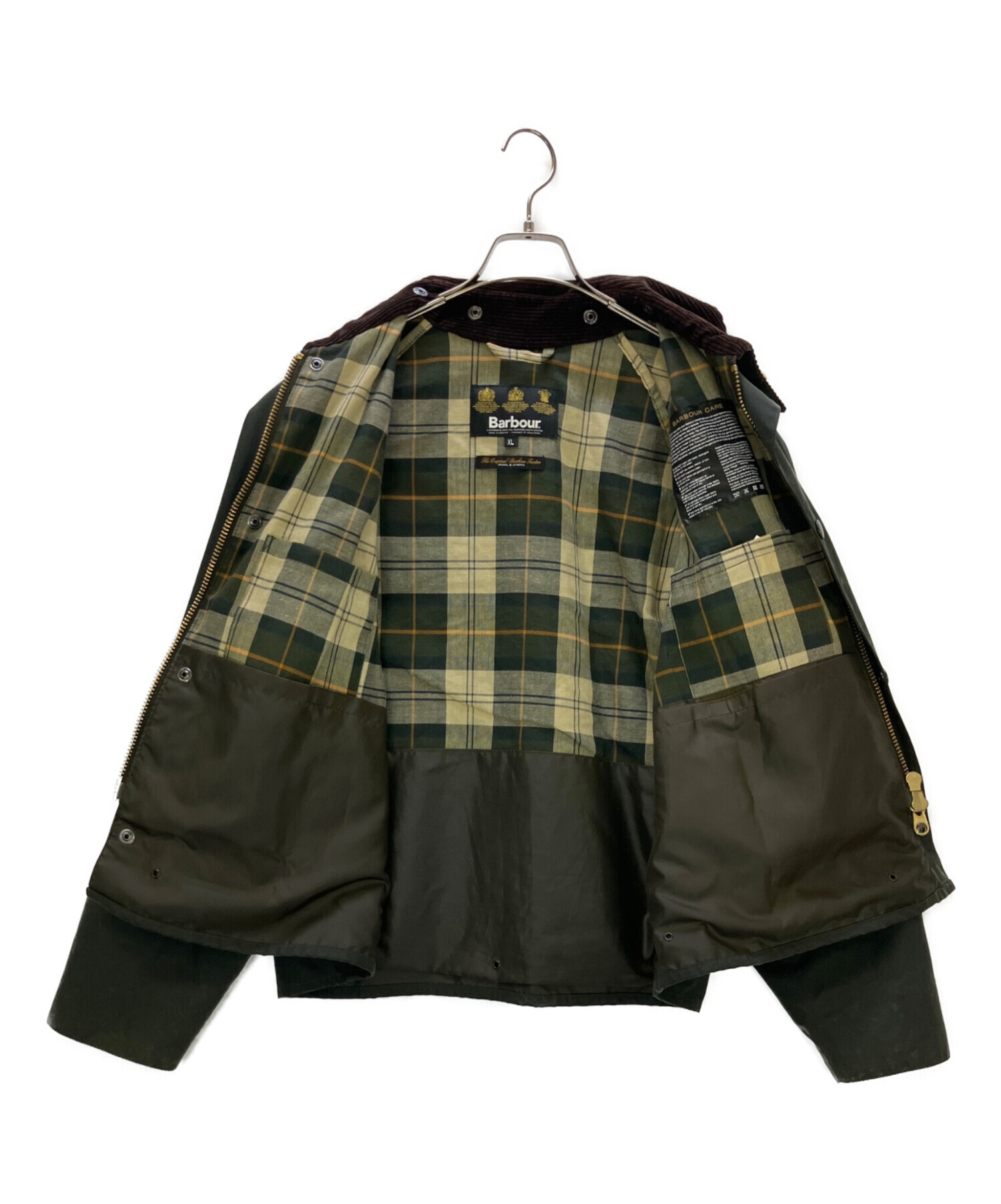 Barbour スペイ　カーキ　ブラウン　 ジャケット LEVI'S® X BARBOUR SPEY WAXED JACKET - BROWN