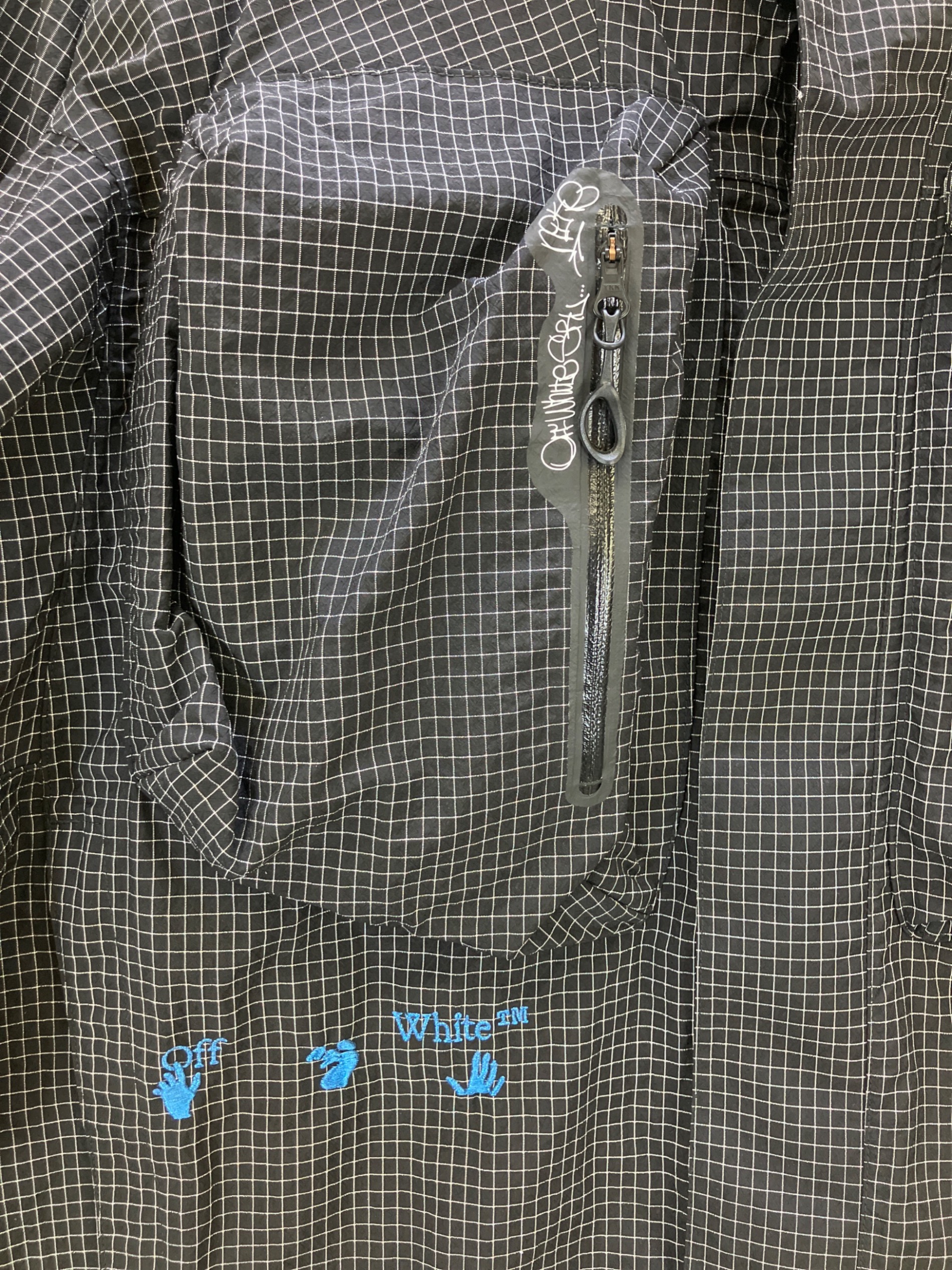 中古・古着通販】NIKE (ナイキ) OFFWHITE (オフホワイト) ナイロン
