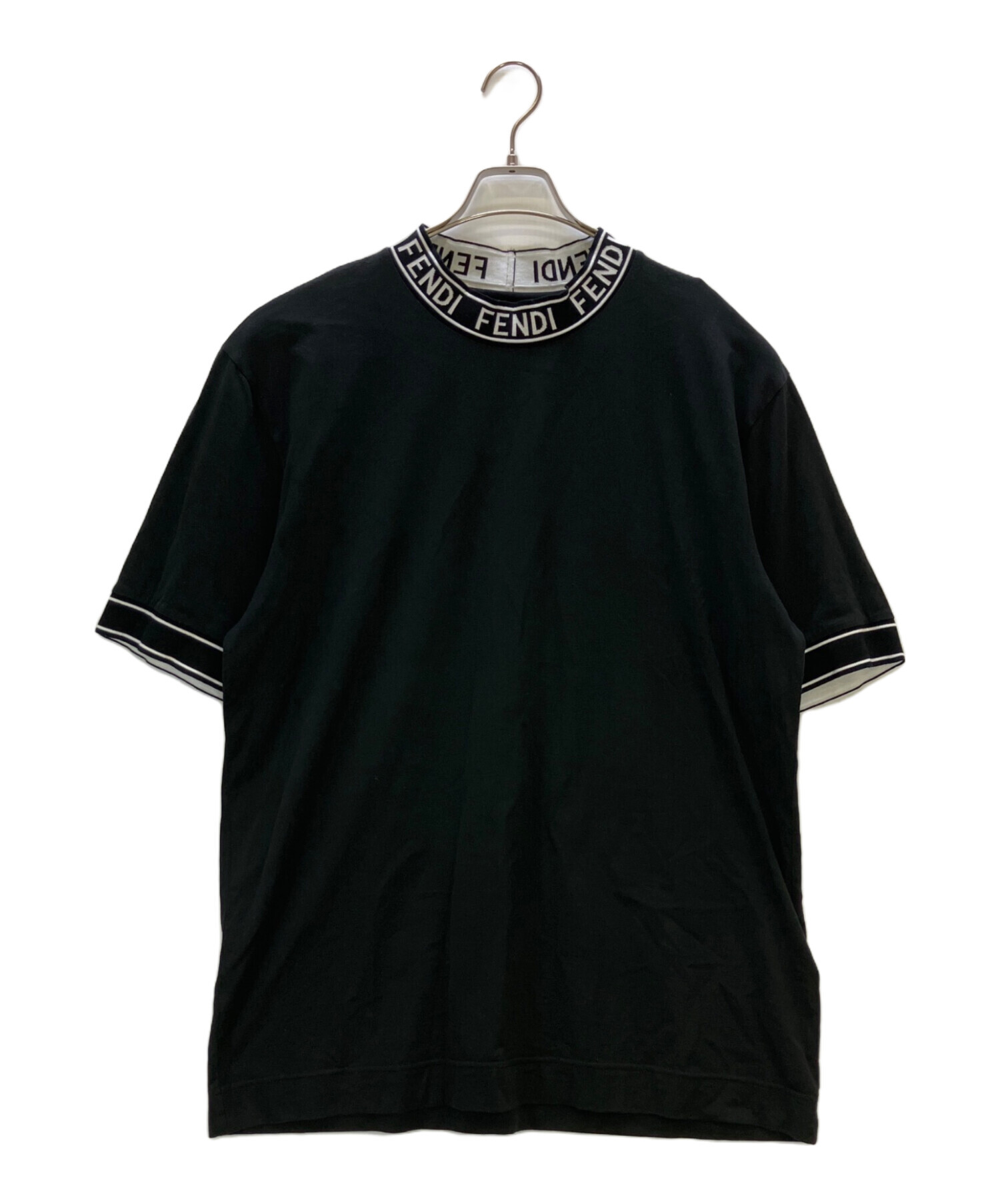 FENDI Tシャツ 黒 ブラック XXL フェンディ FENDI モンスターアイ T
