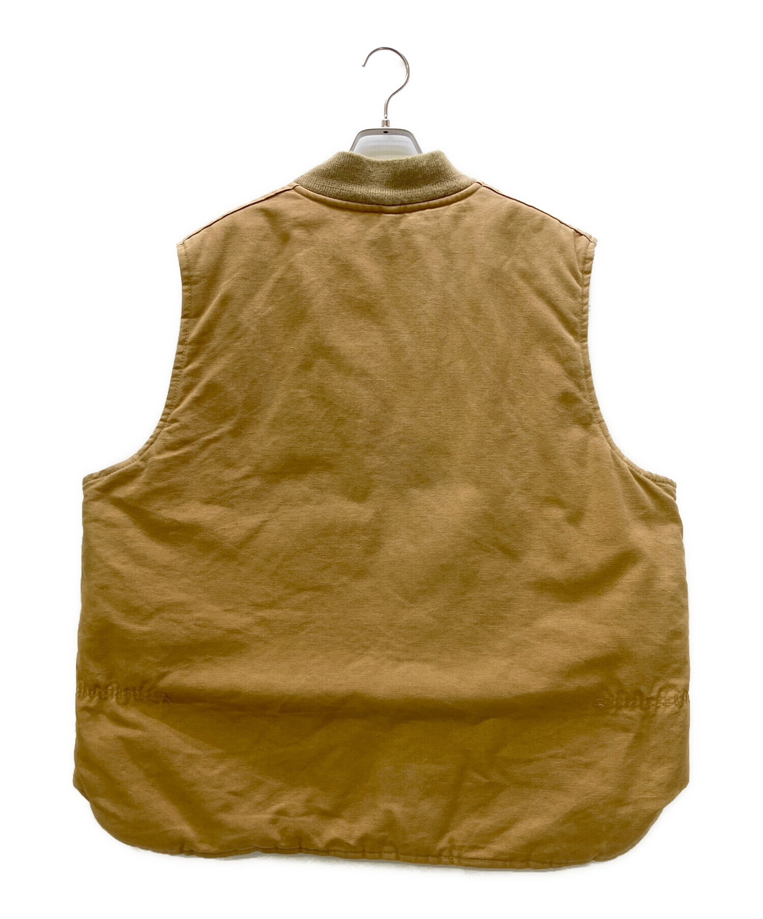 中古・古着通販】CarHartt (カーハート) ベスト 古着 ブラウン サイズ 