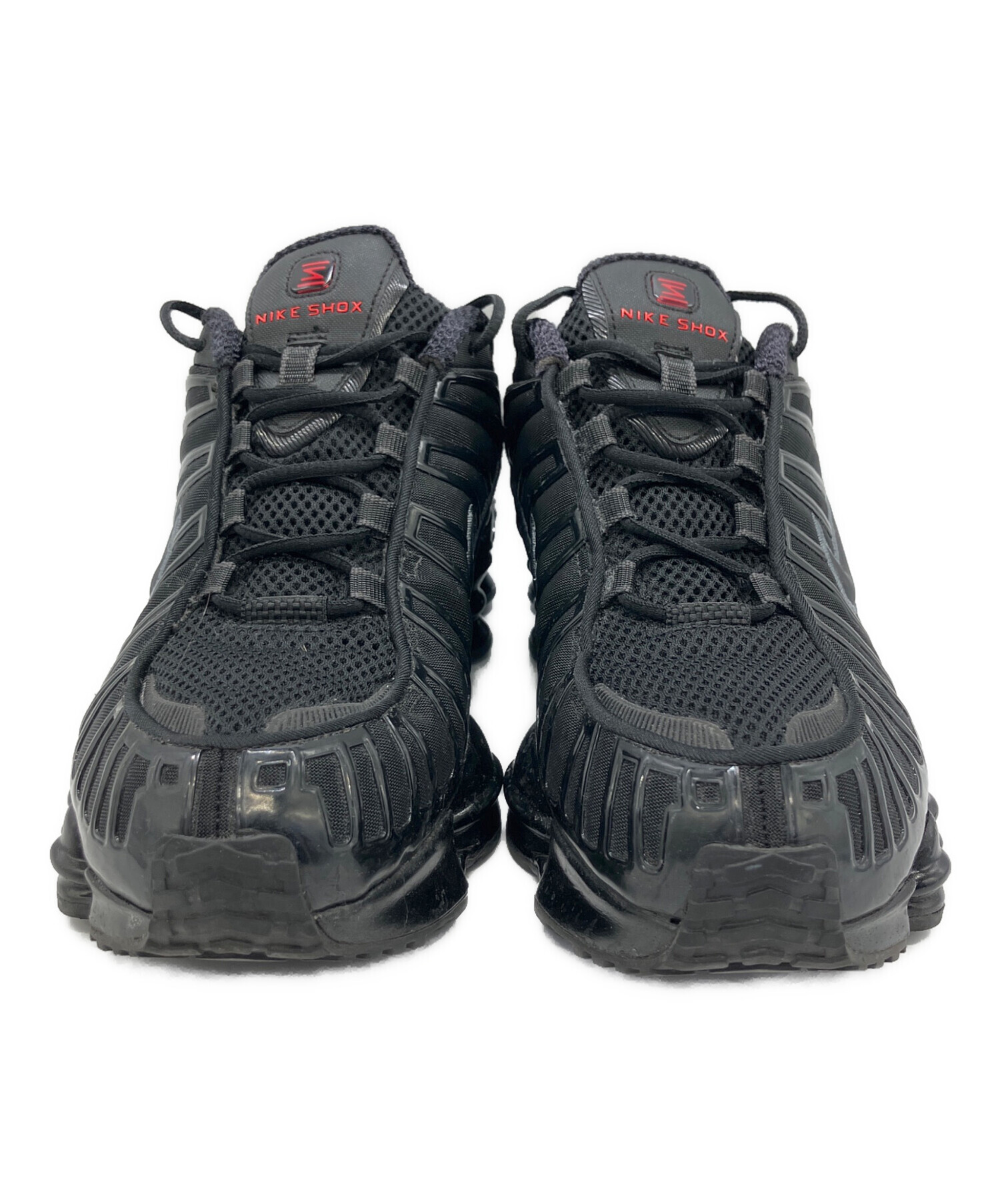 【美品】NIKE SHOX TL ブラック スニーカー 27cm メンズ NIKE Shox TL ブラック スニーカー