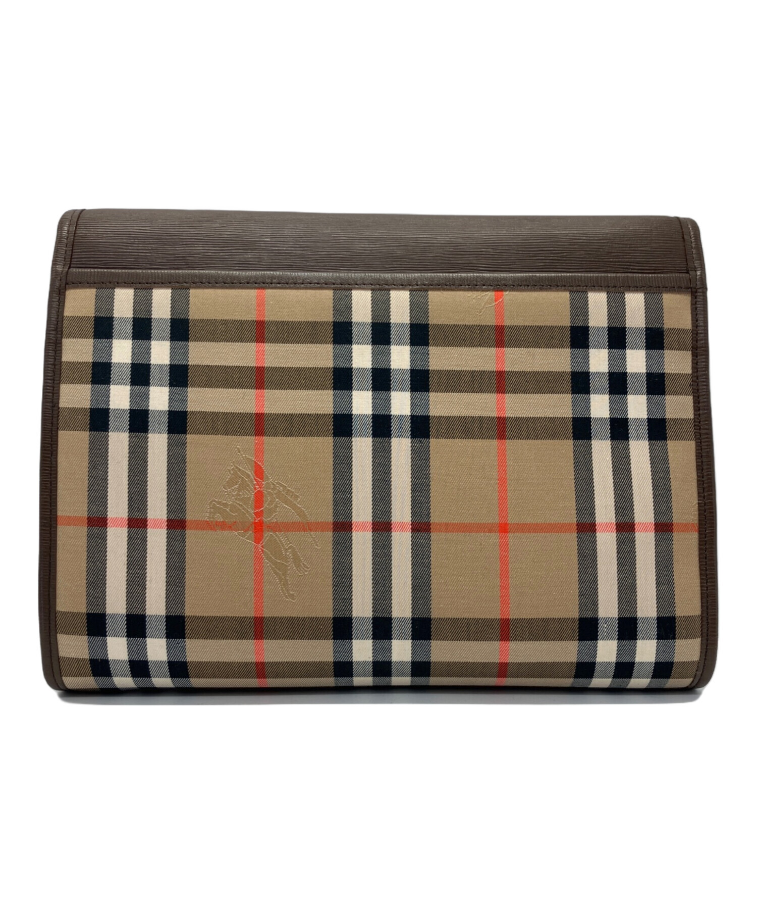 バーバリー クラッチバッグ 526F20W 中古・古着通販】Burberry's (バーバリー) クラッチバッグ ブラウン