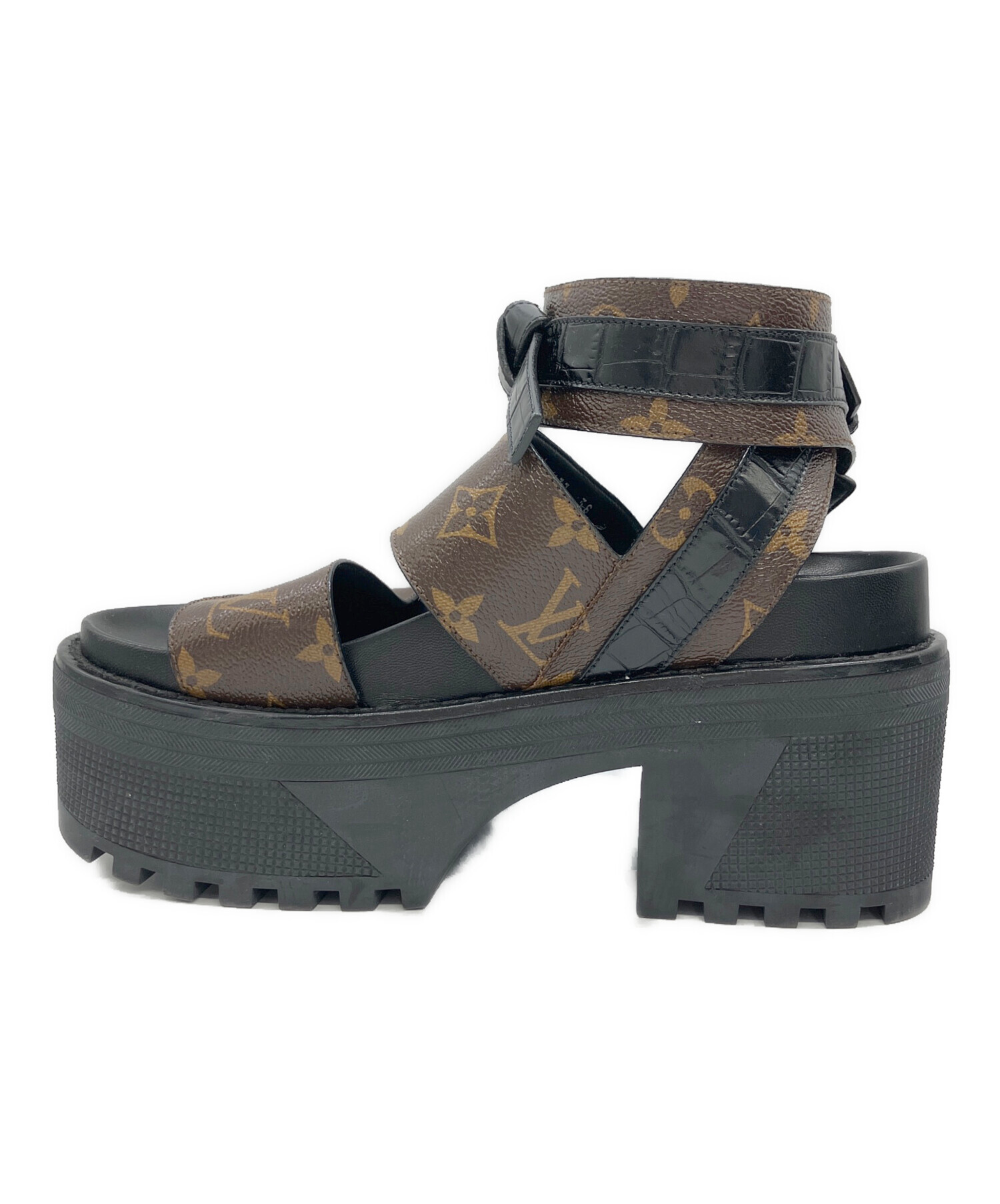 中古・古着通販】LOUIS VUITTON (ルイ ヴィトン) 厚底サンダル