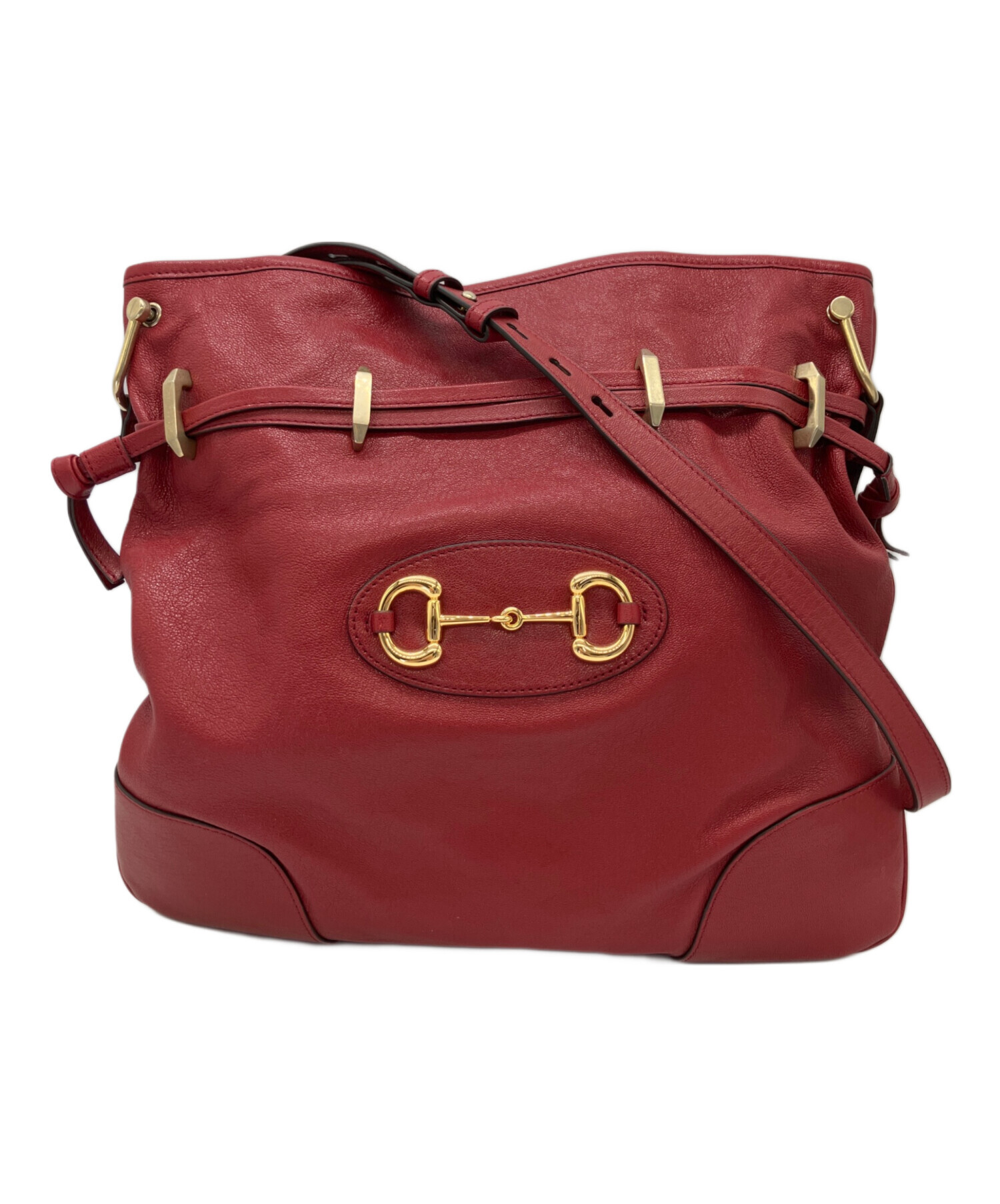 GUCCI グッチ/ホースビットレザーショルダーバッグ/268747/498***/SAランク/92【中古】 中古・古着通販】GUCCI (グッチ) ショルダーバッグ ホースビット