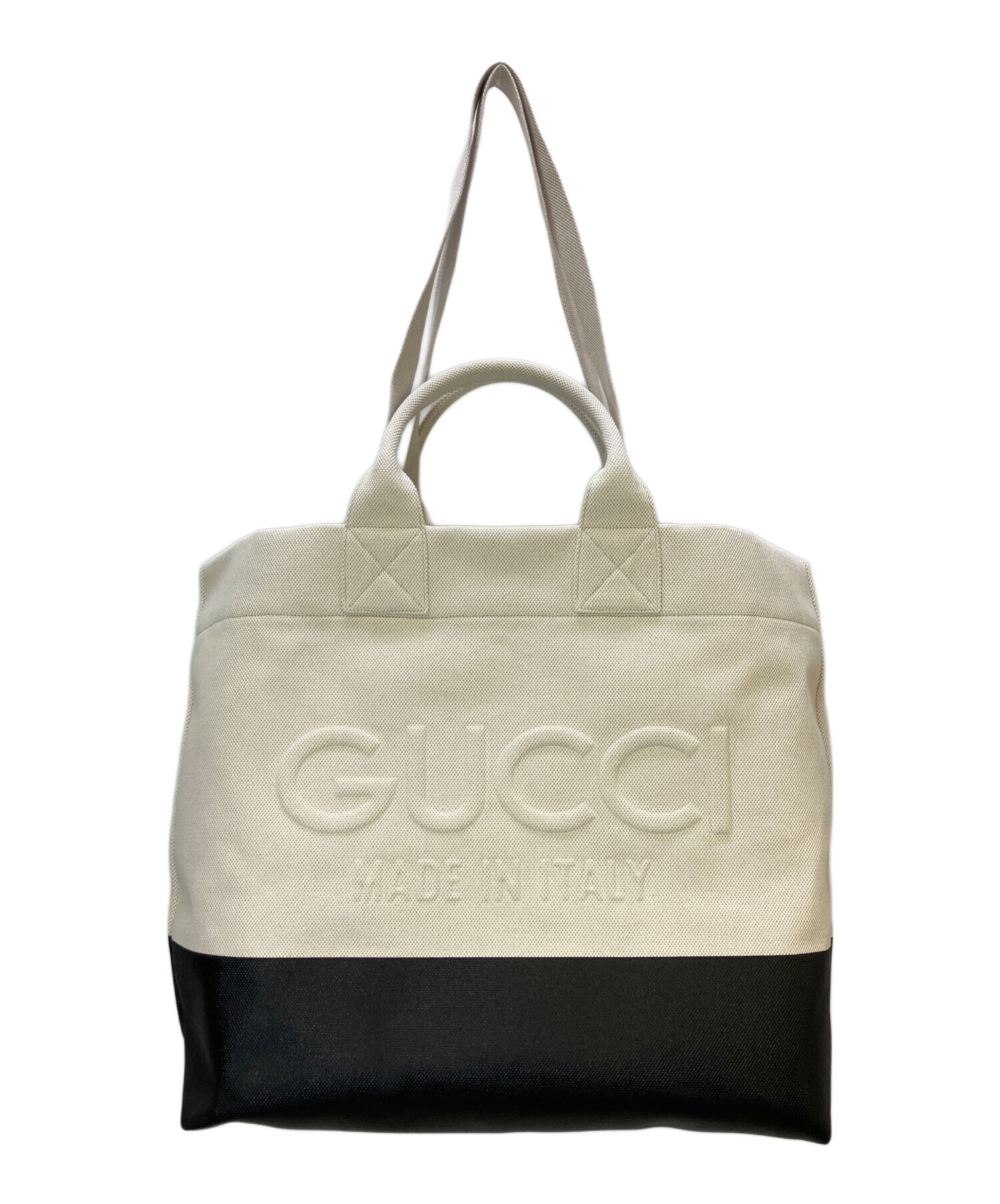 中古・古着通販】GUCCI (グッチ) 2WAYバッグ GGキャンバス エンボス