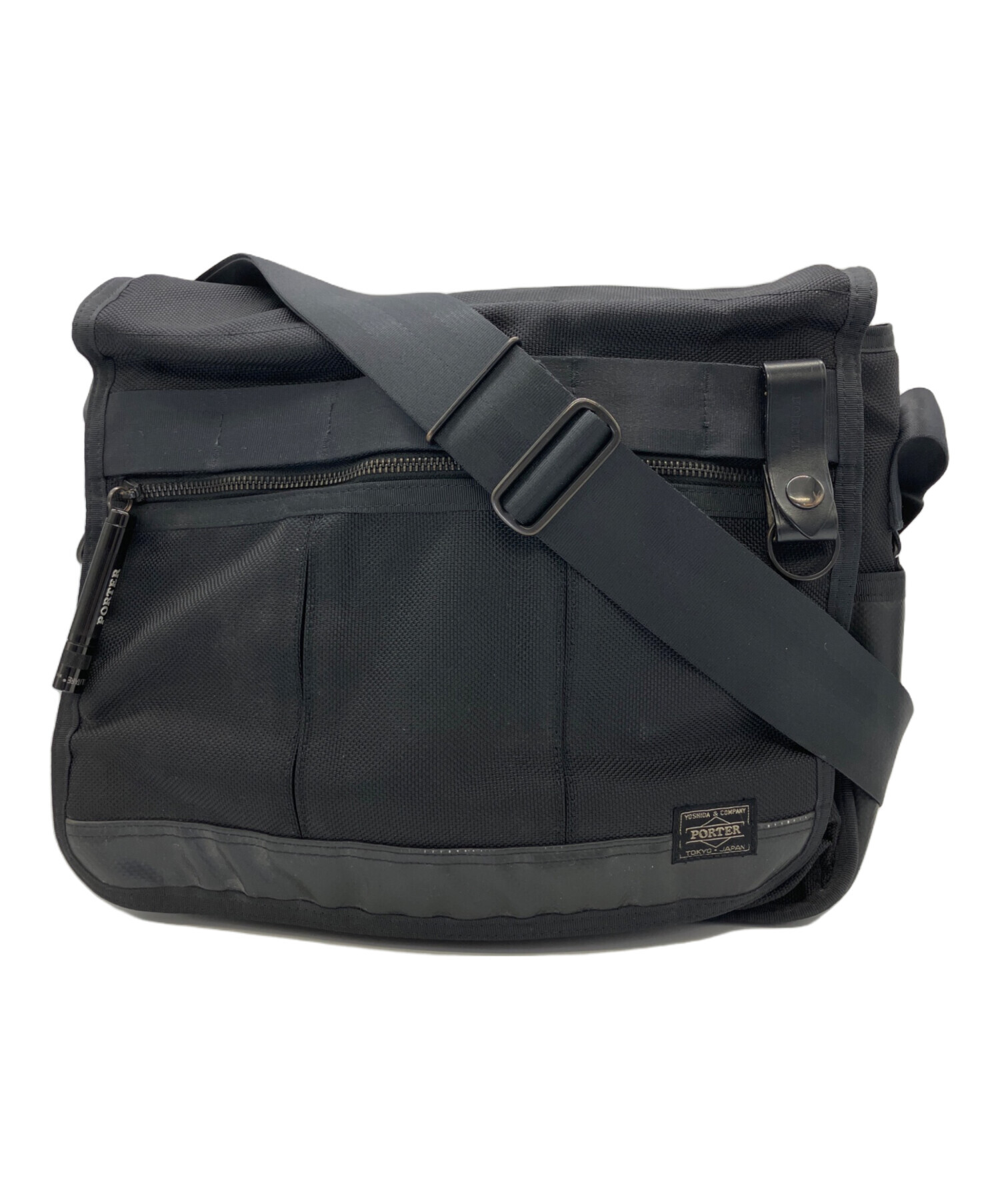 PORTER 黒 ヒート ショルダーバッグ | HYFIREWIRELESS.COM