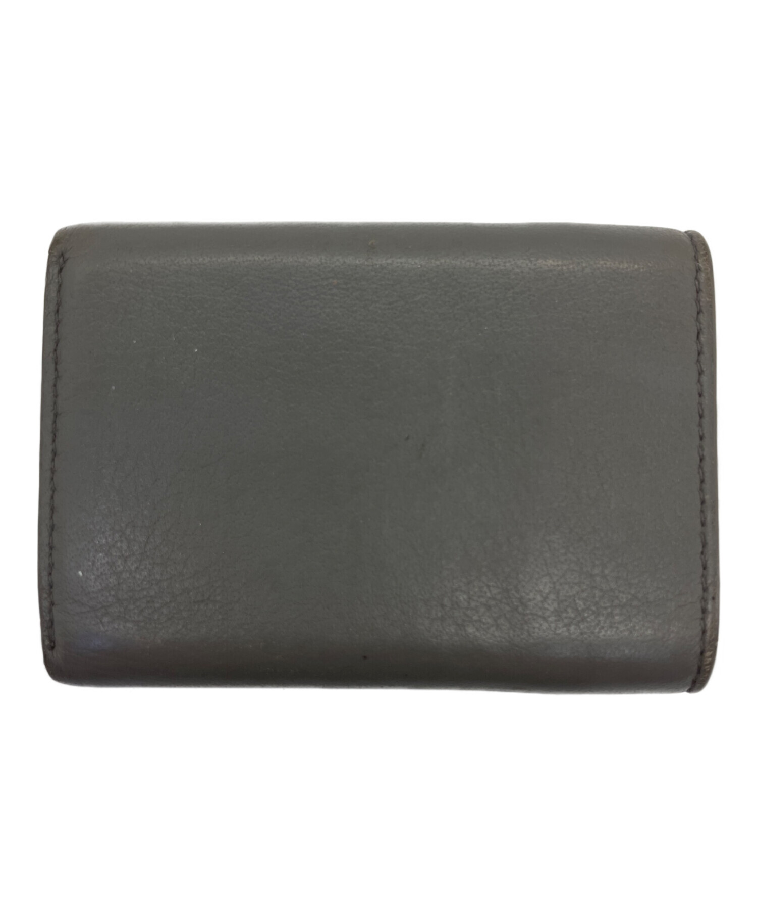 中古・古着通販】BALENCIAGA (バレンシアガ) 3つ折り財布 グレー