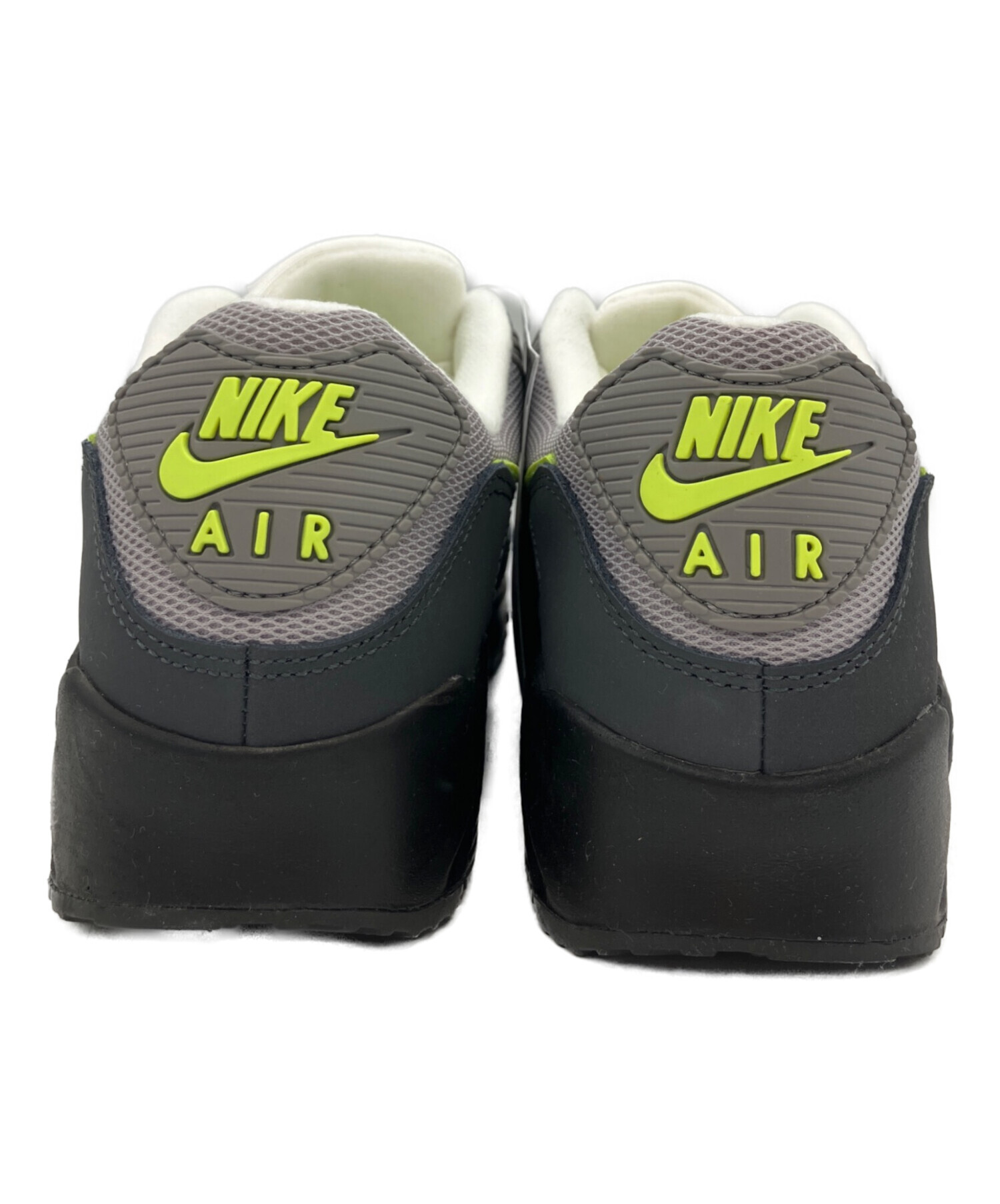 中古・古着通販】NIKE (ナイキ) スニーカー Air Max 90 グレー×黄緑