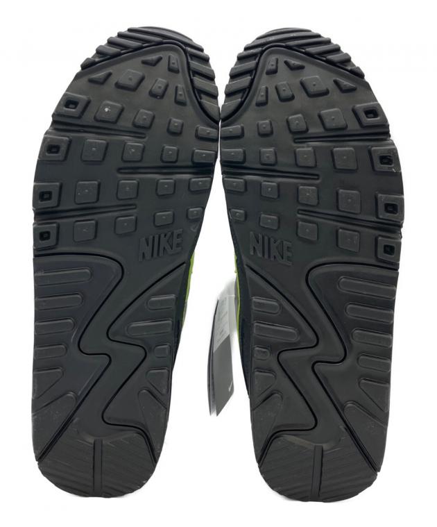 中古・古着通販】NIKE (ナイキ) スニーカー Air Max 90 グレー×黄緑