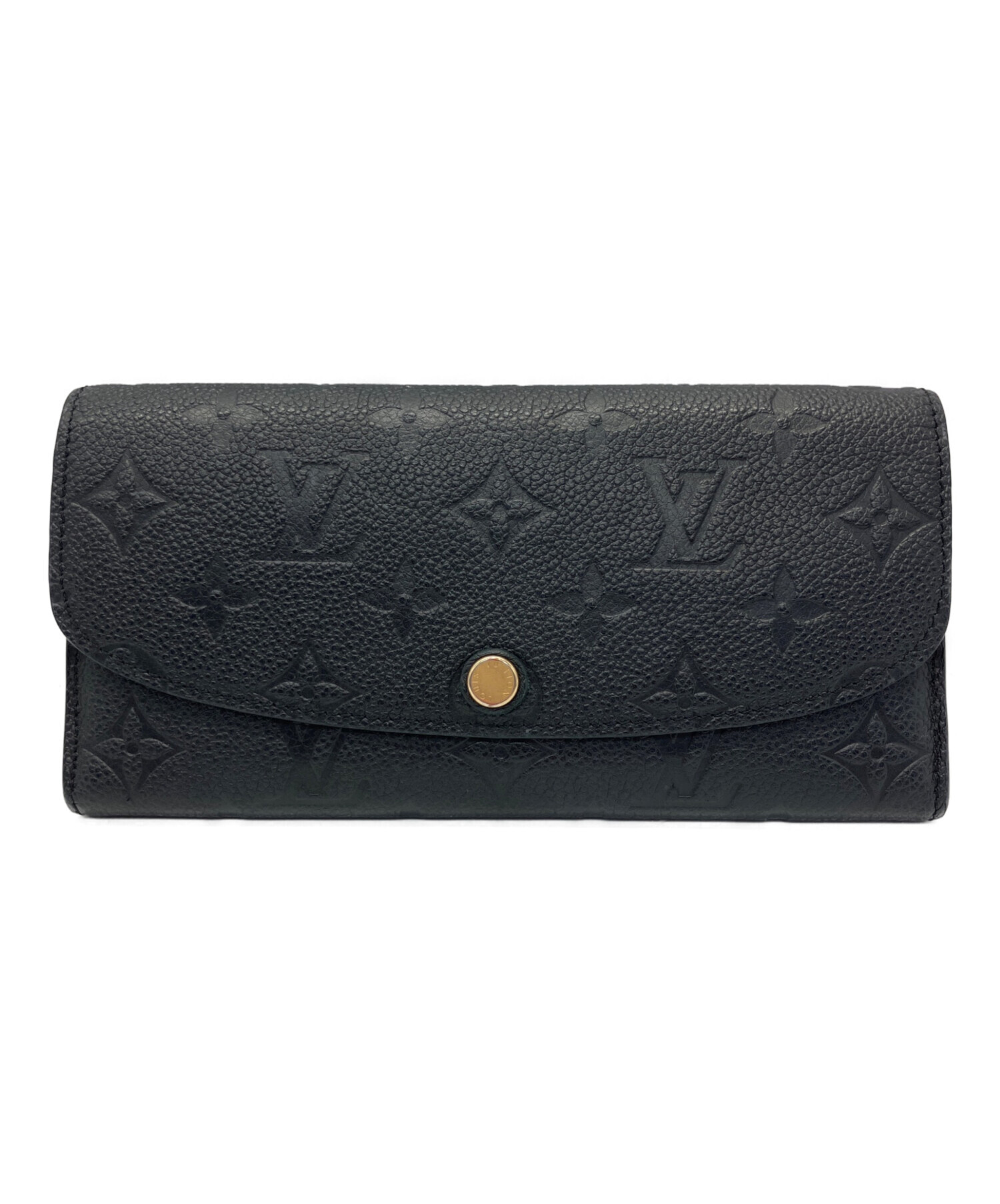 中古・古着通販】LOUIS VUITTON (ルイ ヴィトン) 長財布 ブラック