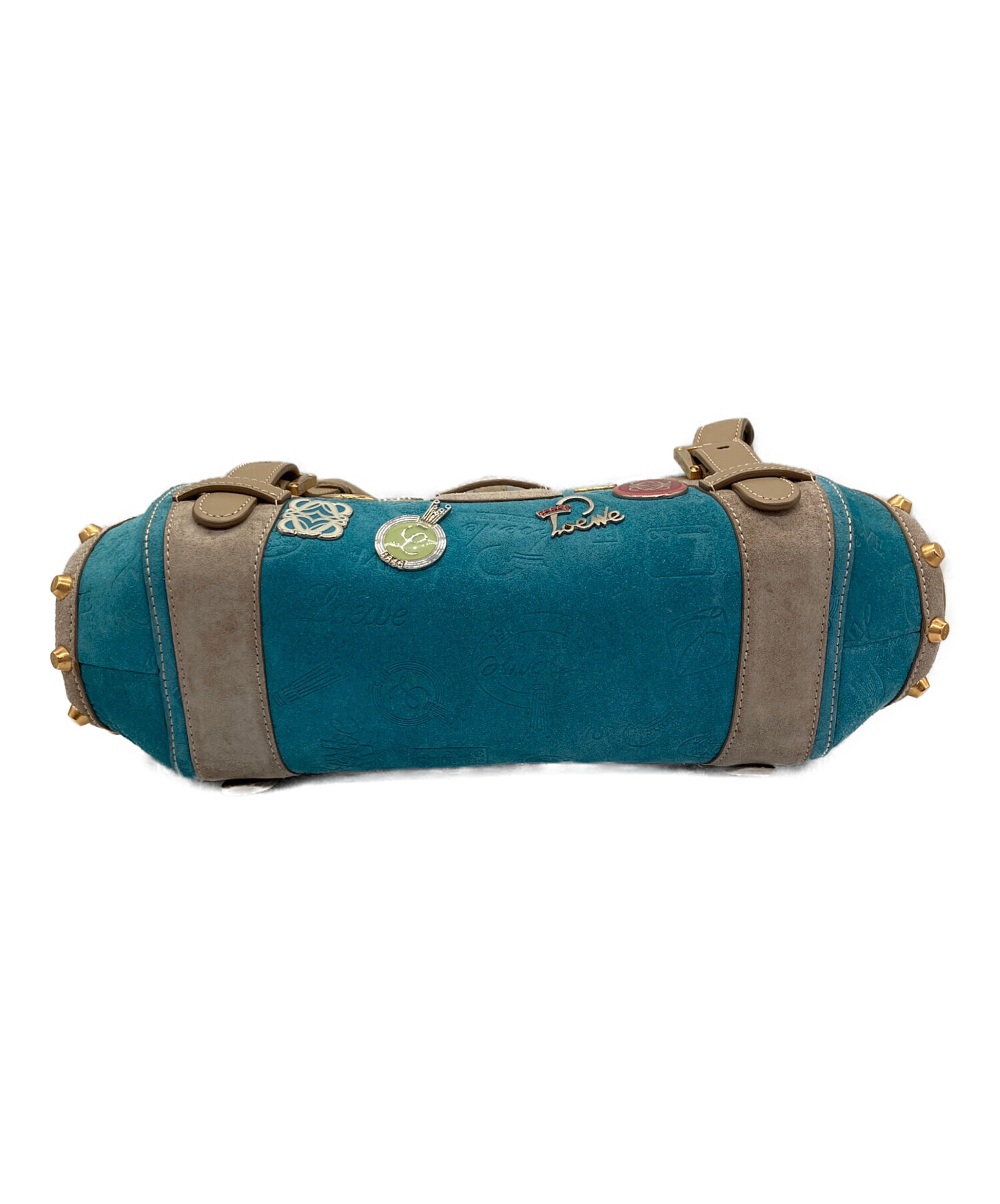 中古・古着通販】LOEWE (ロエベ) ハンドバッグ 160周年記念 ブルー