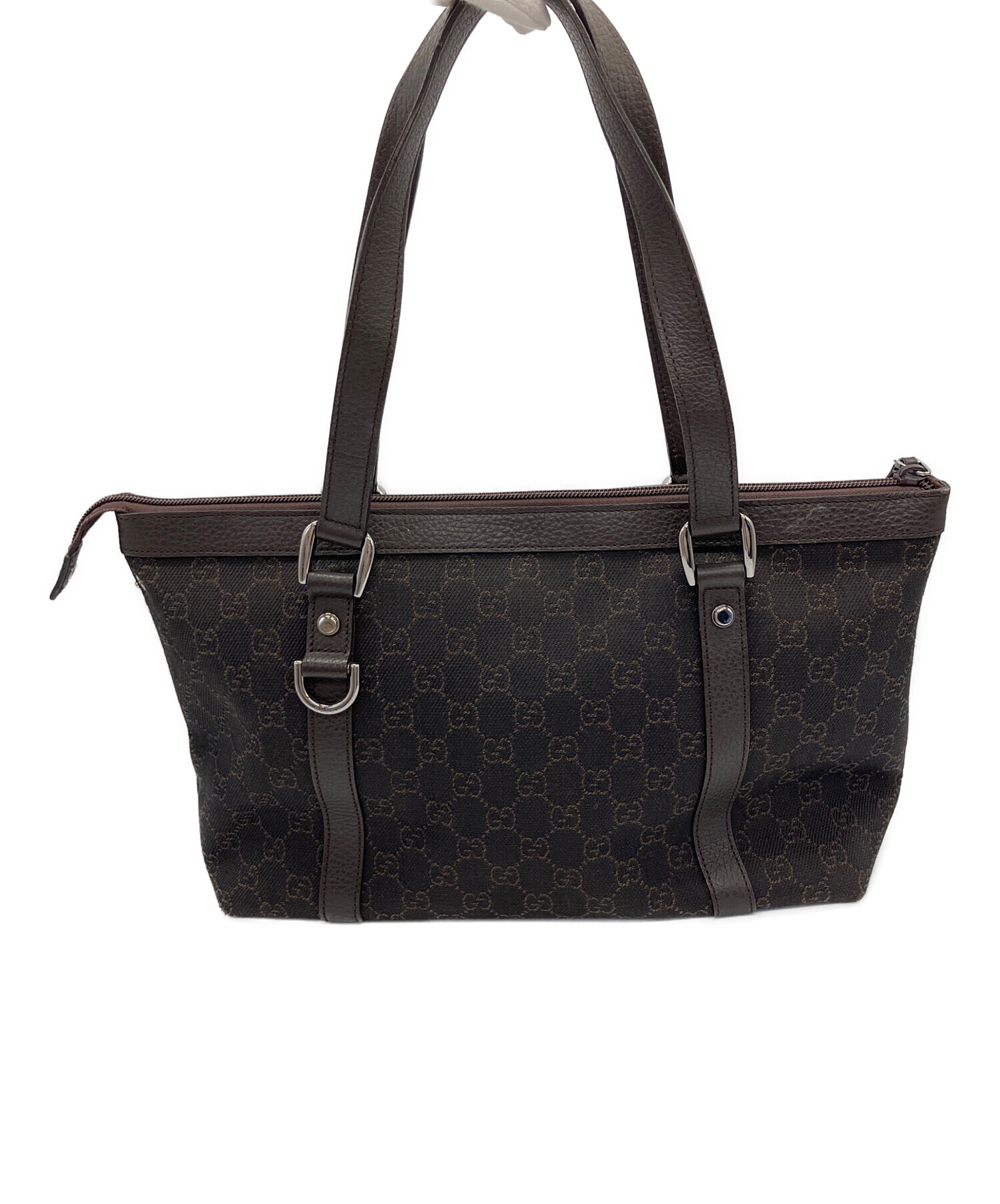 中古・古着通販】GUCCI (グッチ) ハンドバッグ アビーライン ブラウン 
