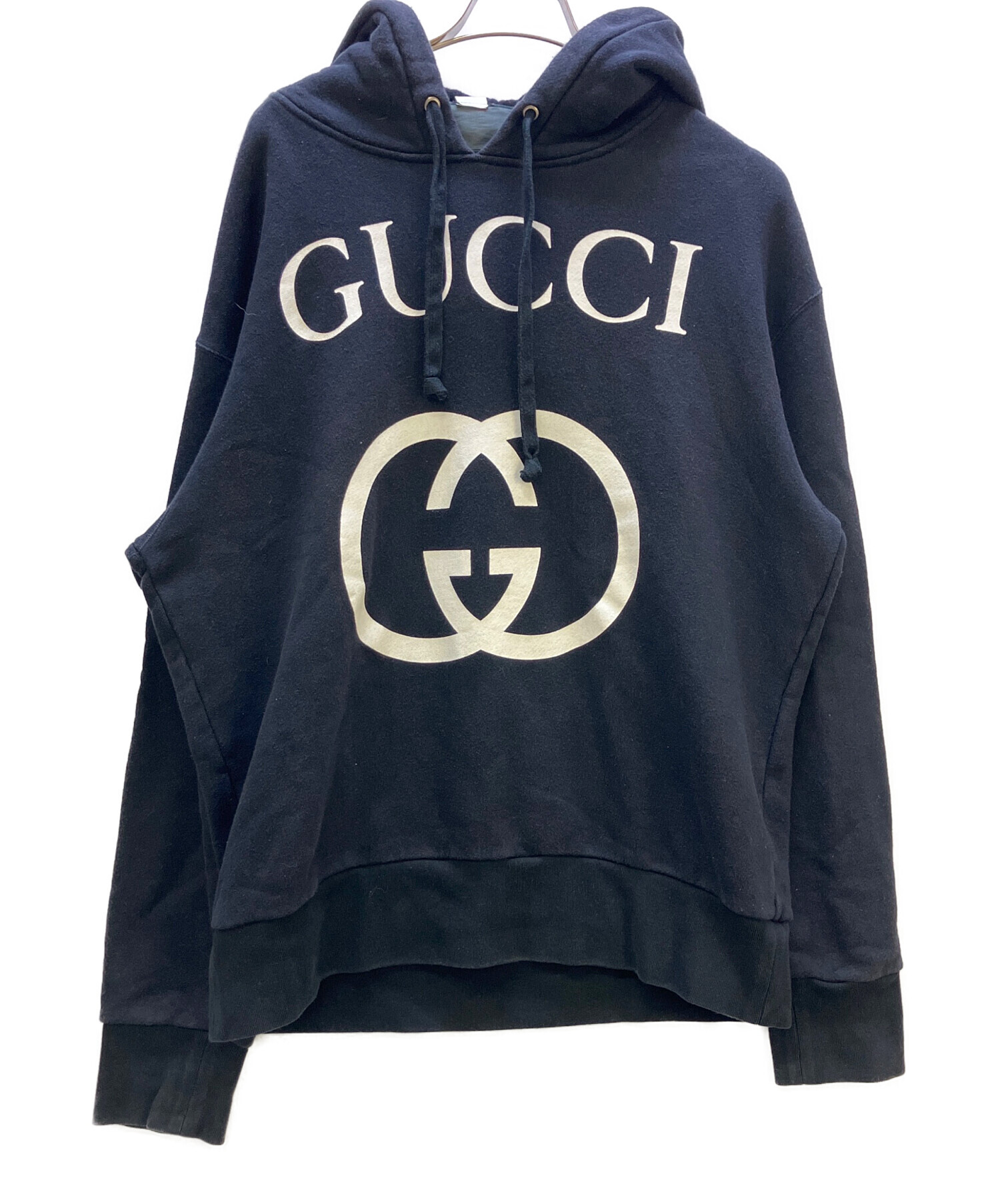 中古・古着通販】GUCCI (グッチ) プルオーバーパーカー インター