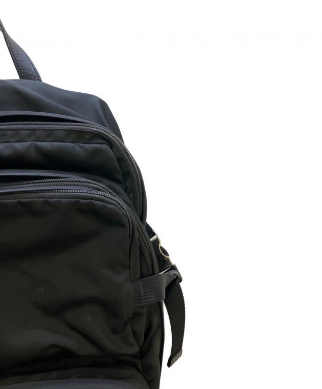 中古・古着通販】PRADA (プラダ) ナイロンリュック ブラック｜ブランド