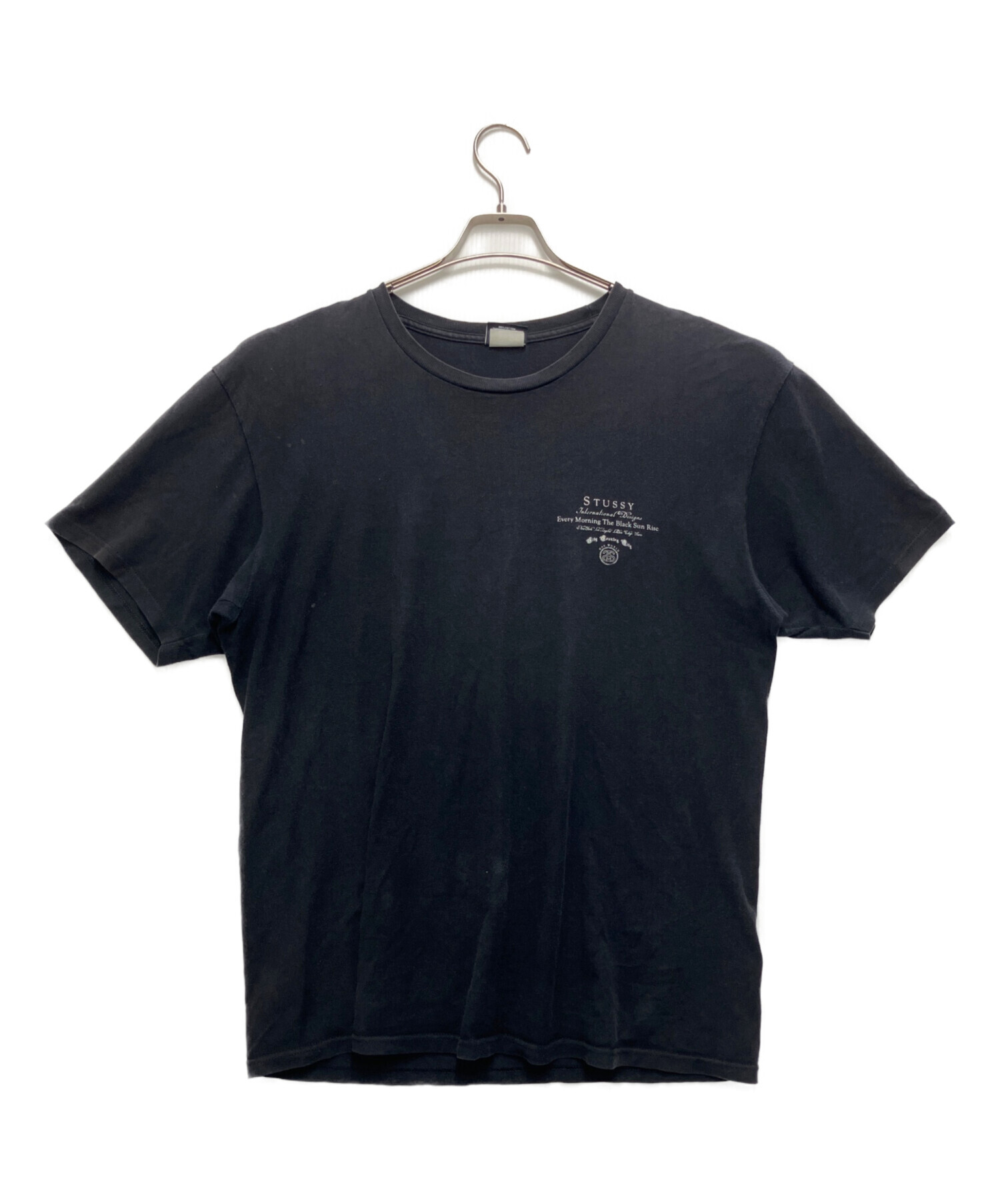 中古・古着通販】stussy (ステューシー) 半袖カットソー ブラック