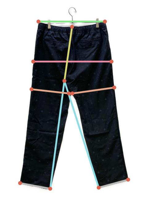中古・古着通販】GUCCI (グッチ) イージーパンツ ネイビー サイズ