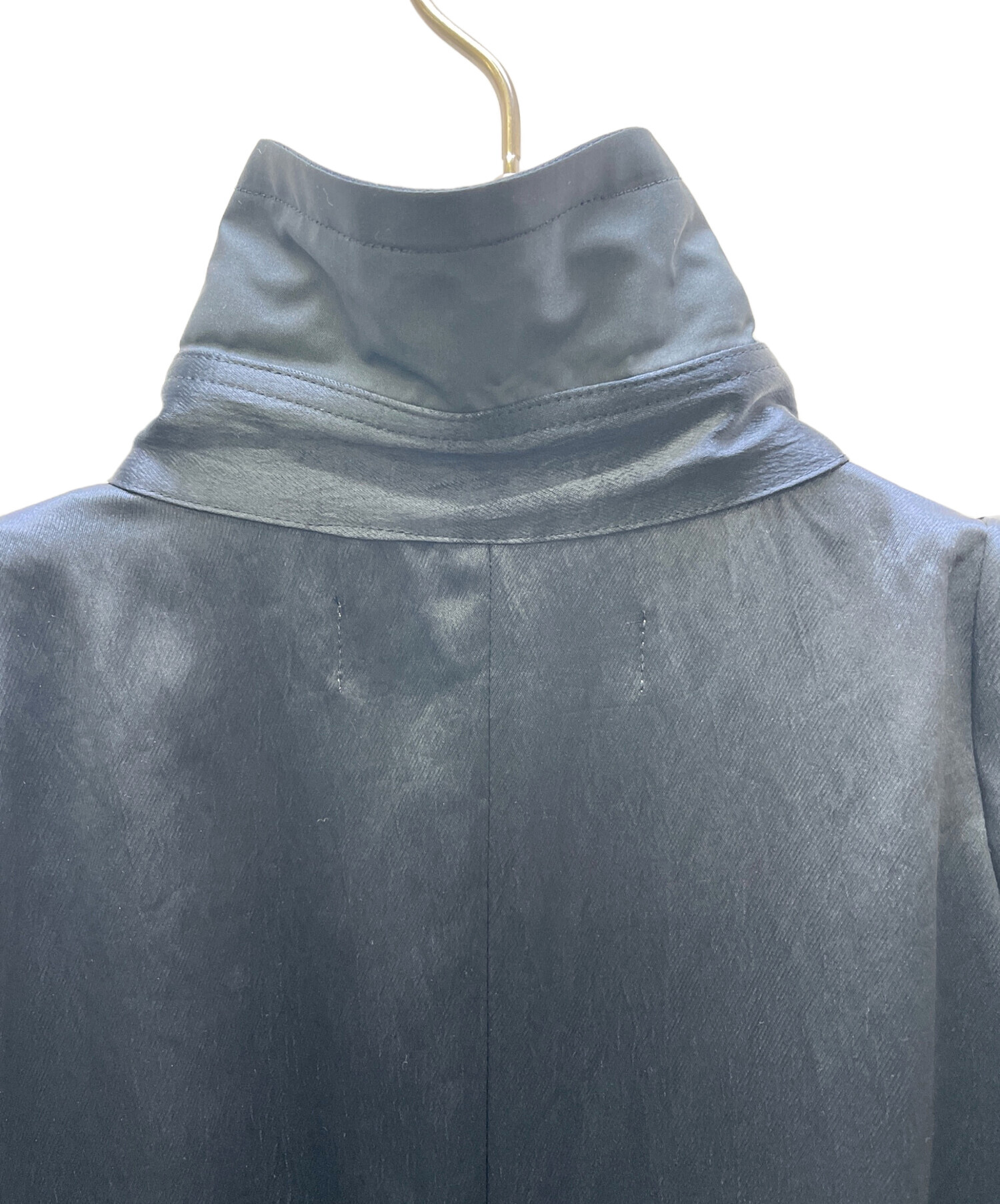 中古・古着通販】TOGA PULLA (トーガ プルラ) サテン ギャザー シャツ