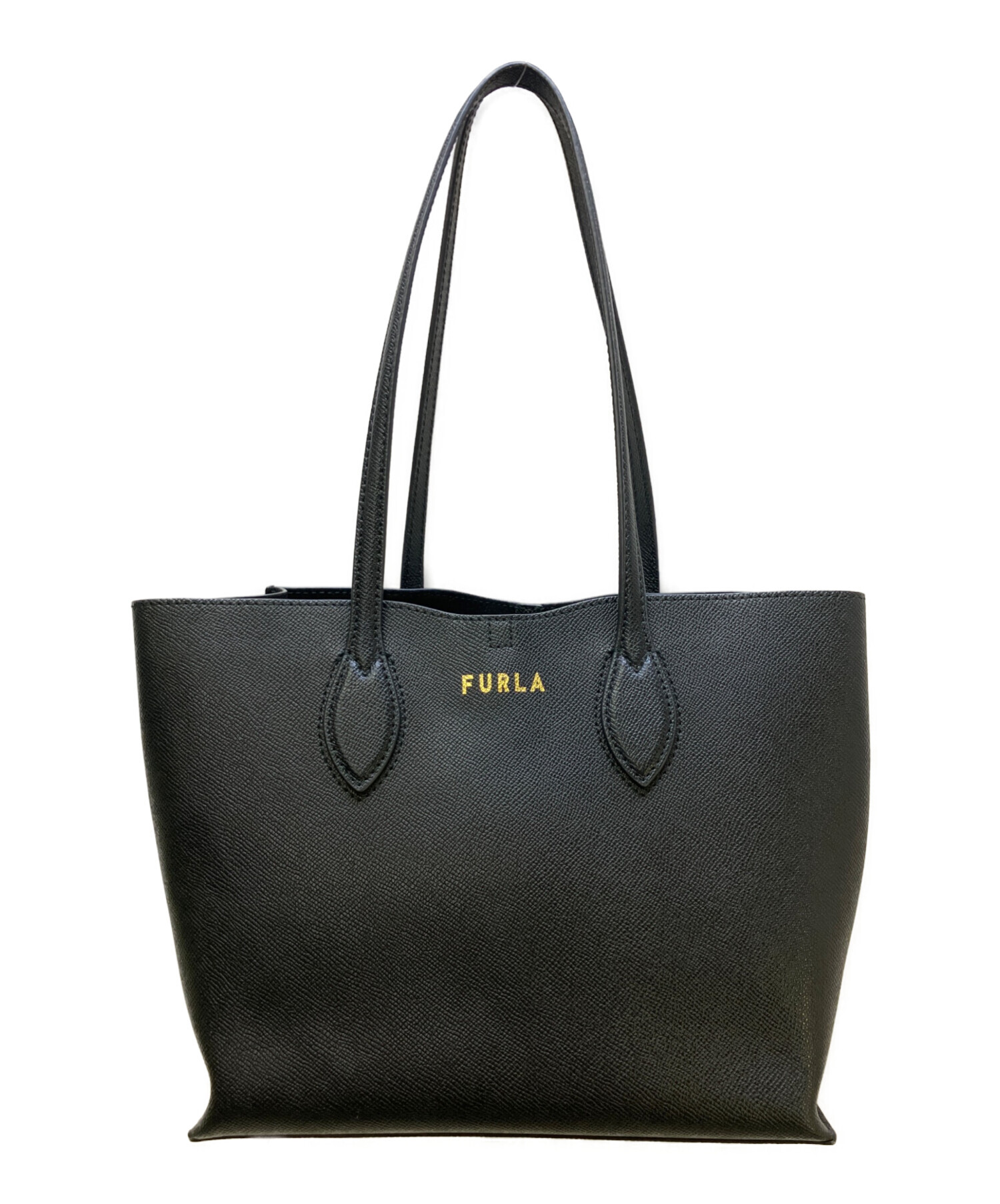 中古・古着通販】FURLA (フルラ) トートバッグ ブラック｜ブランド