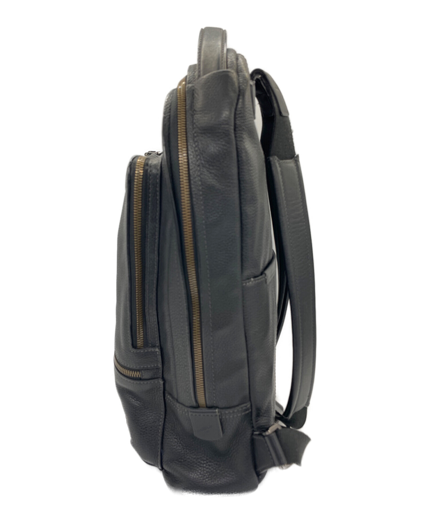 美品 TUMI HARRISON オールレザー 2WAY ブラック ほぼ未使用 中古・古着通販】TUMI (トゥミ) レザーリュック HARRISON ハリソン