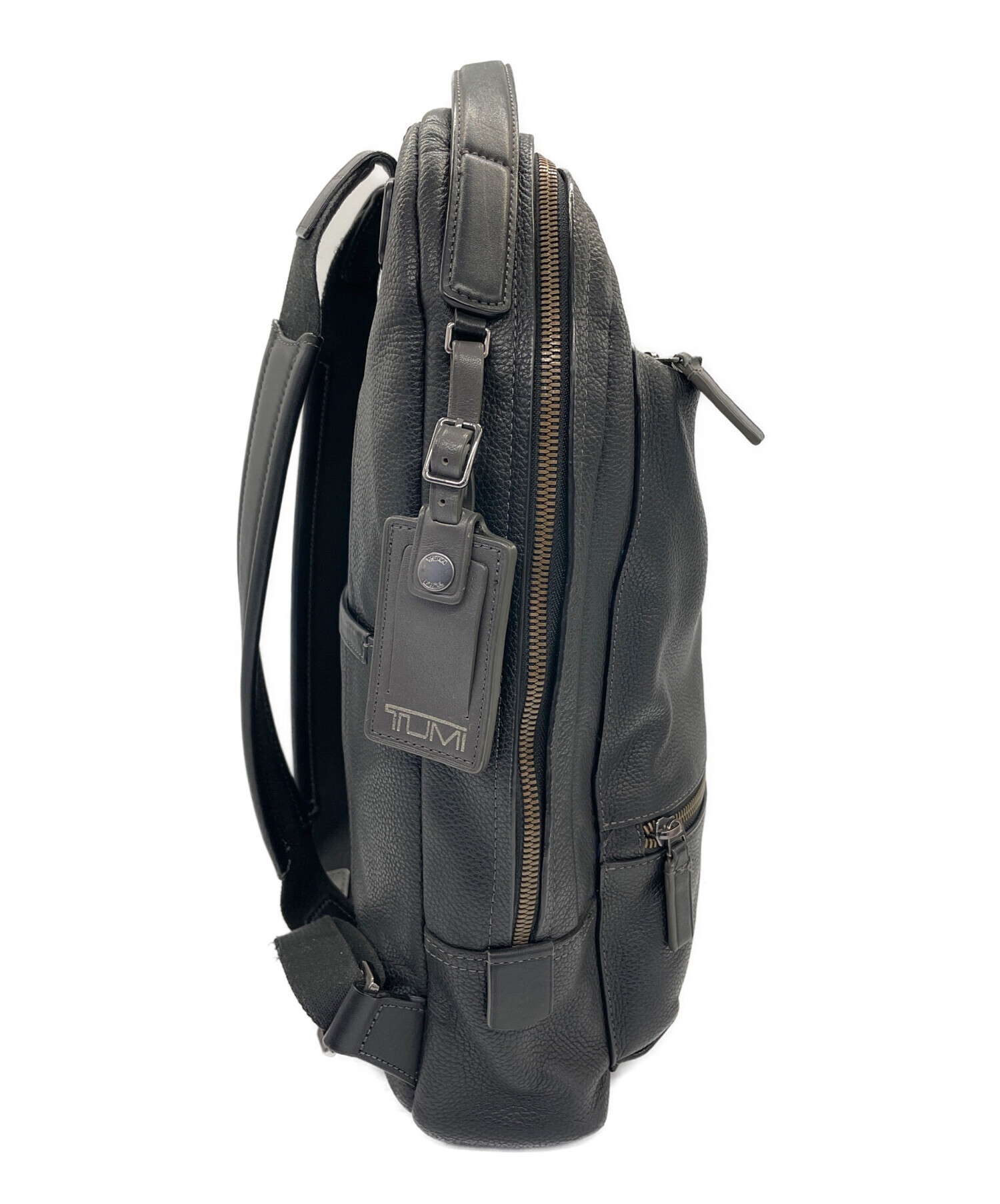 中古・古着通販】TUMI (トゥミ) レザーリュック HARRISON ハリソン