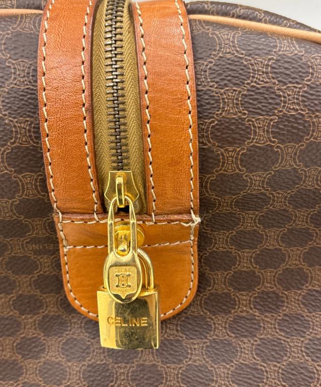 中古・古着通販】CELINE (セリーヌ) ボストンバッグ マカダム ブラウン