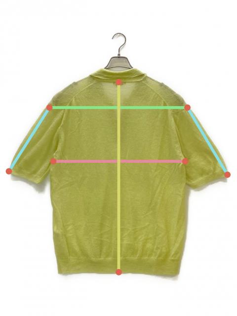 中古・古着通販】AURALEE (オーラリー) ポロシャツ KID MOHAIR SHEER