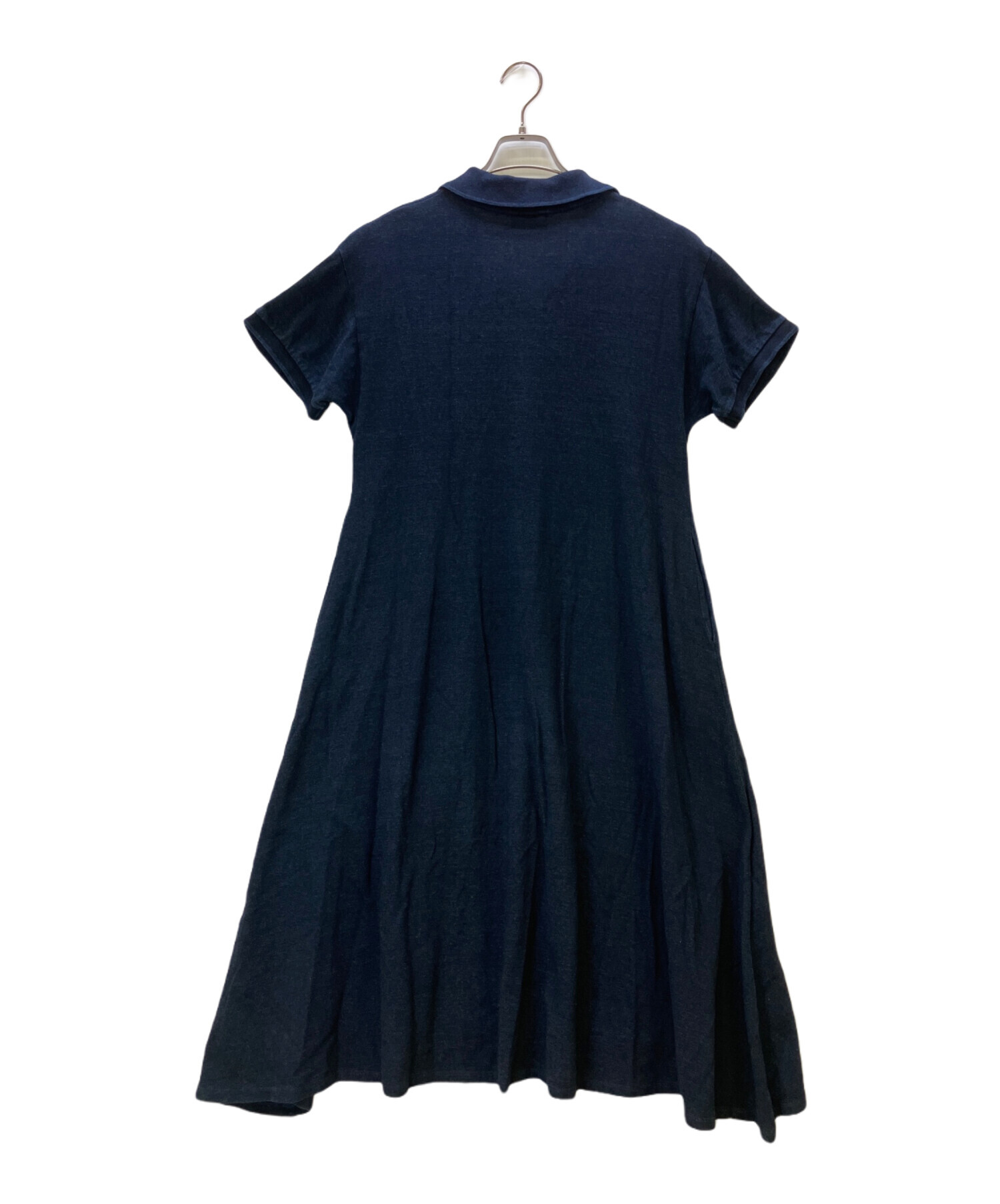 中古・古着通販】LACOSTE (ラコステ) インディゴポロドレス ネイビー