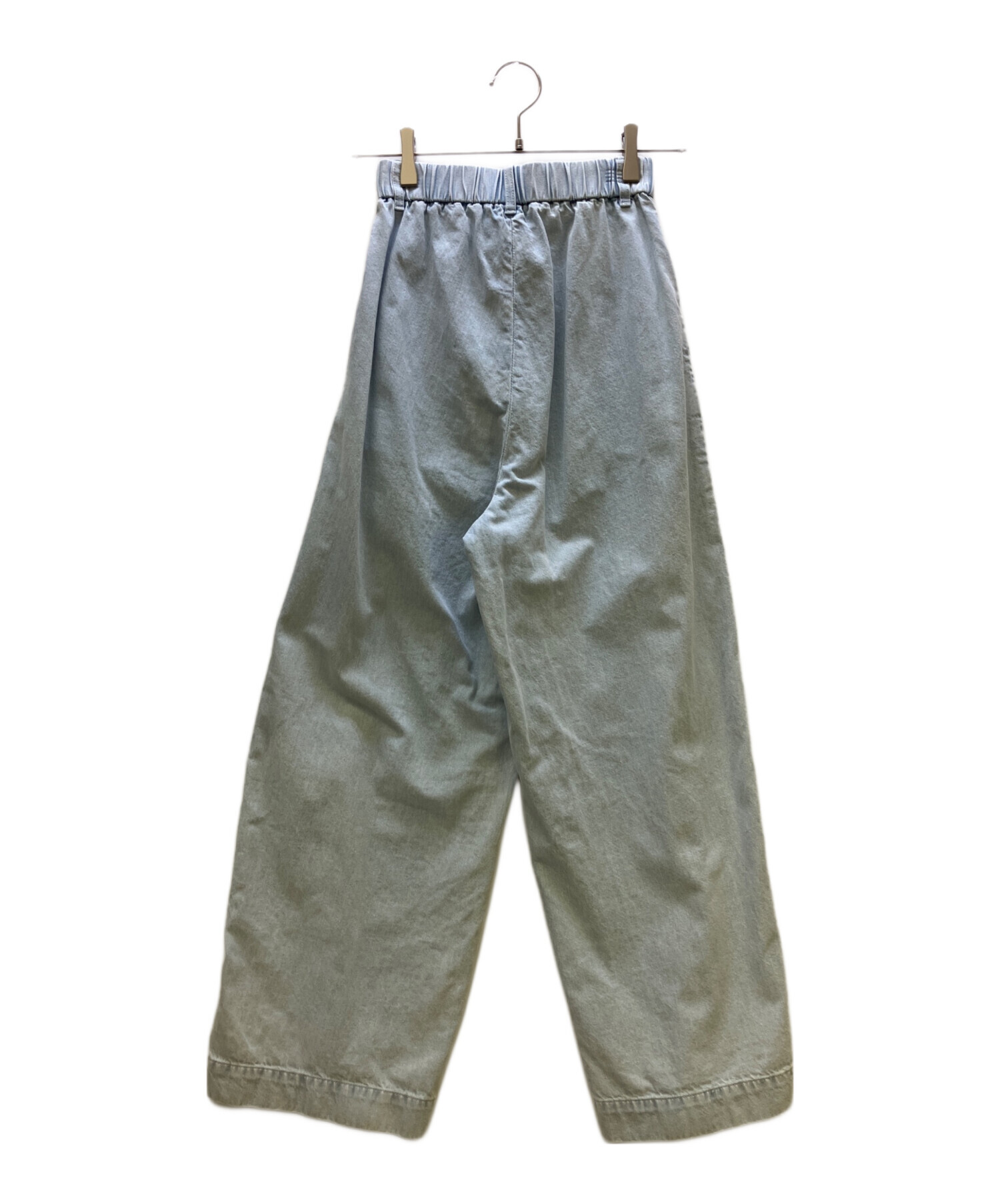 中古・古着通販】conte (コンテ) タックデニムワイドパンツ 26SS