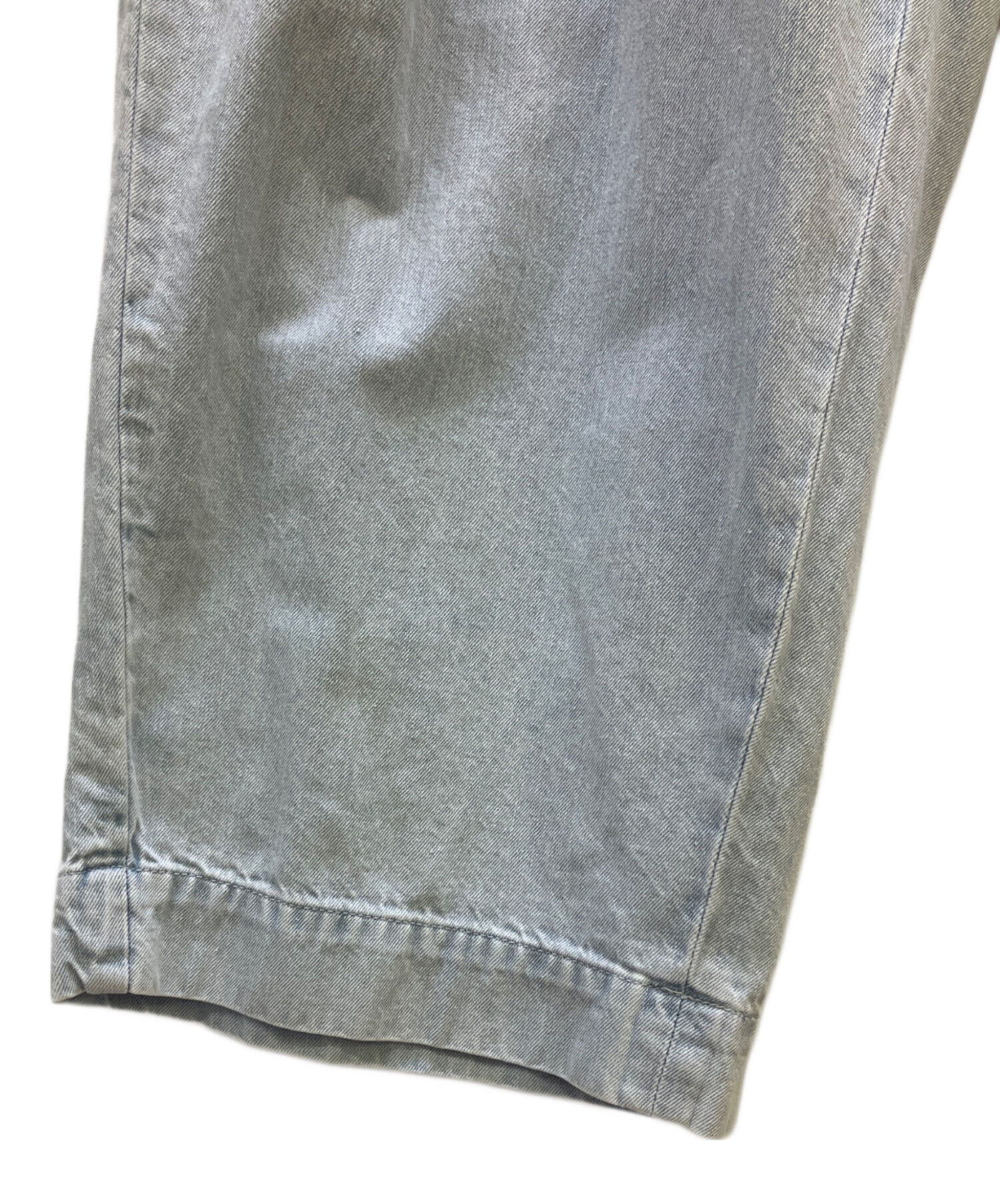 中古・古着通販】conte (コンテ) タックデニムワイドパンツ 26SS
