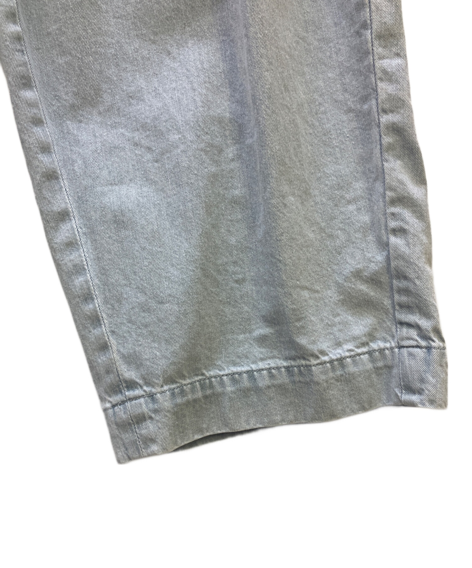中古・古着通販】conte (コンテ) タックデニムワイドパンツ 26SS
