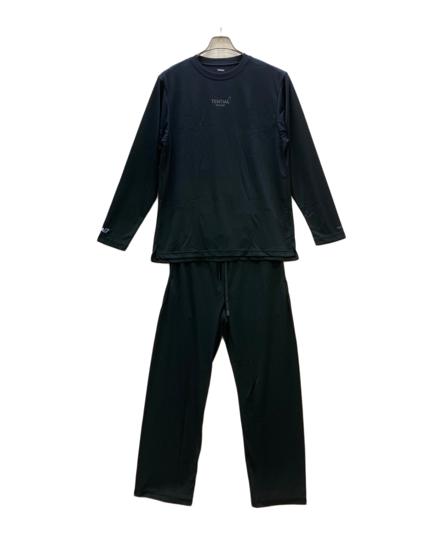 TENTIAL BAKUNE リカバリーウェア上下セット Mサイズ ブラック中古 中古・古着通販】TENTIAL (テンシャル バクネ) BAKUNE Dry リカバリー