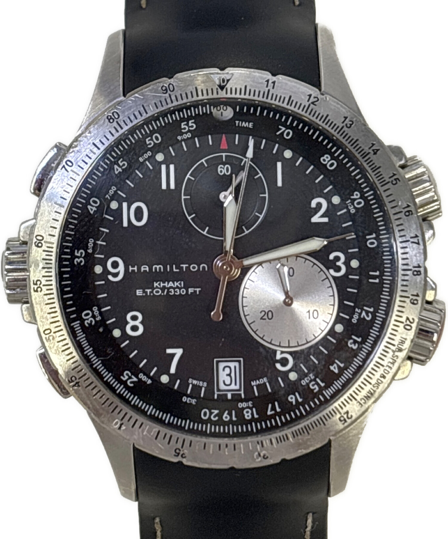 中古・古着通販】HAMILTON (ハミルトン) 腕時計 カーキアビエーション