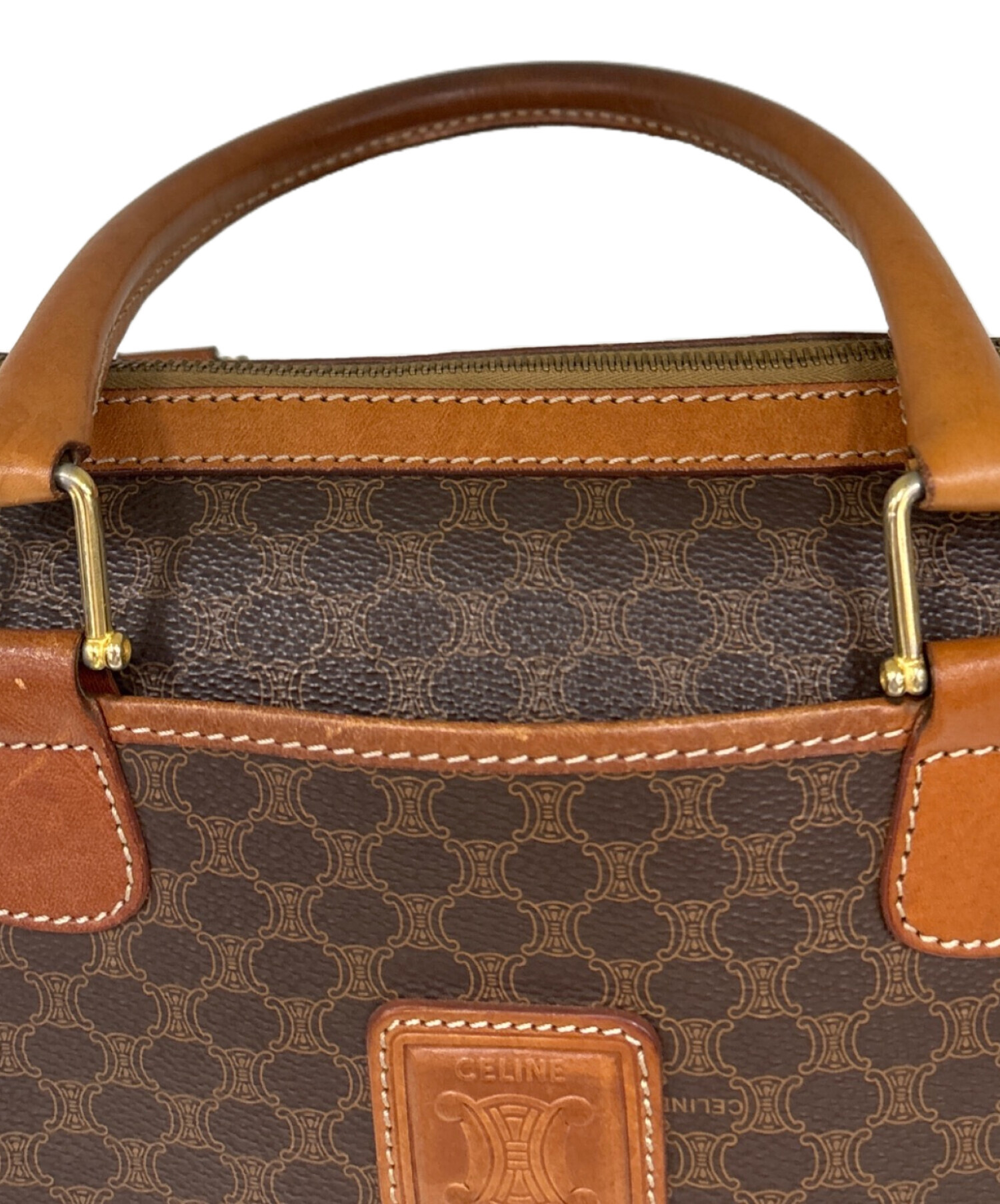 中古・古着通販】CELINE (セリーヌ) ミニボストンバッグ マカダム