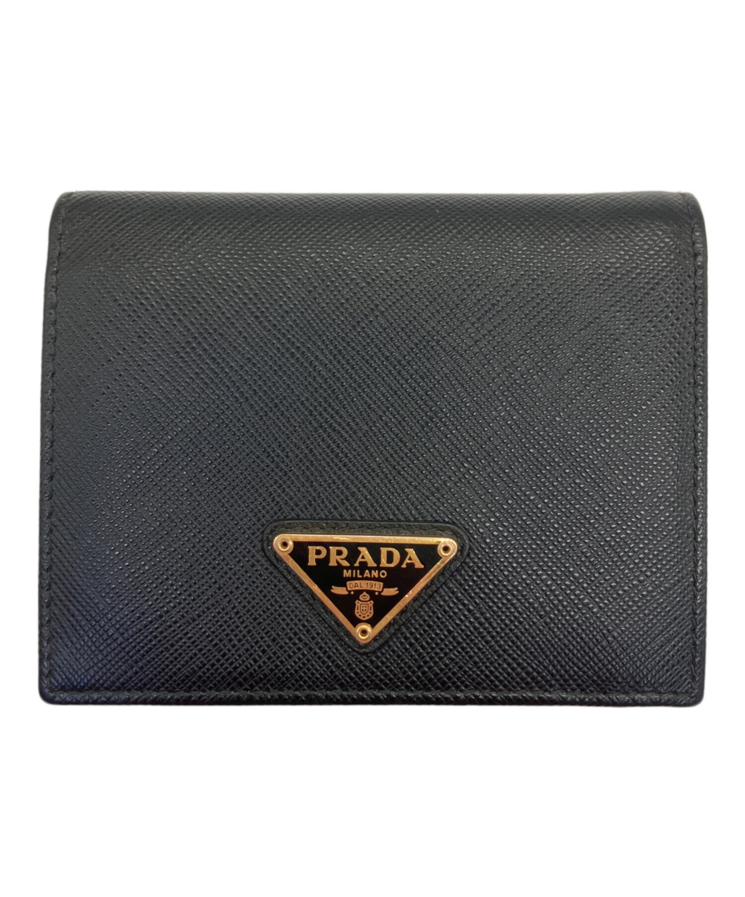 中古・古着通販】PRADA (プラダ) 2つ折り財布 サフィアーノ