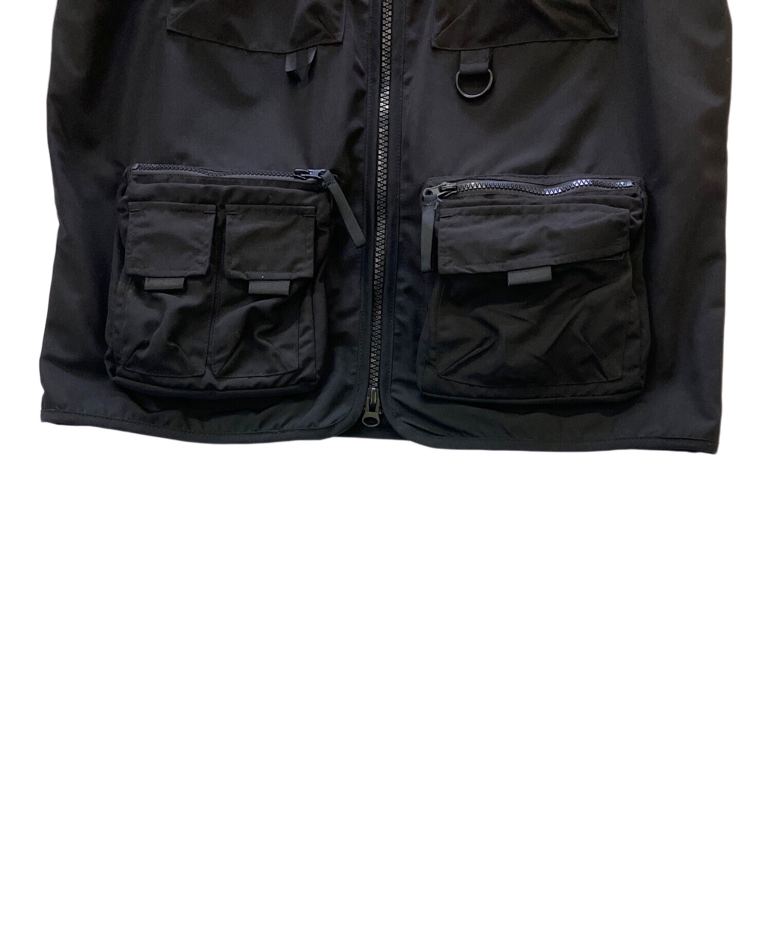 中古・古着通販】CarHartt (カーハート) ナイロンベスト ブラック