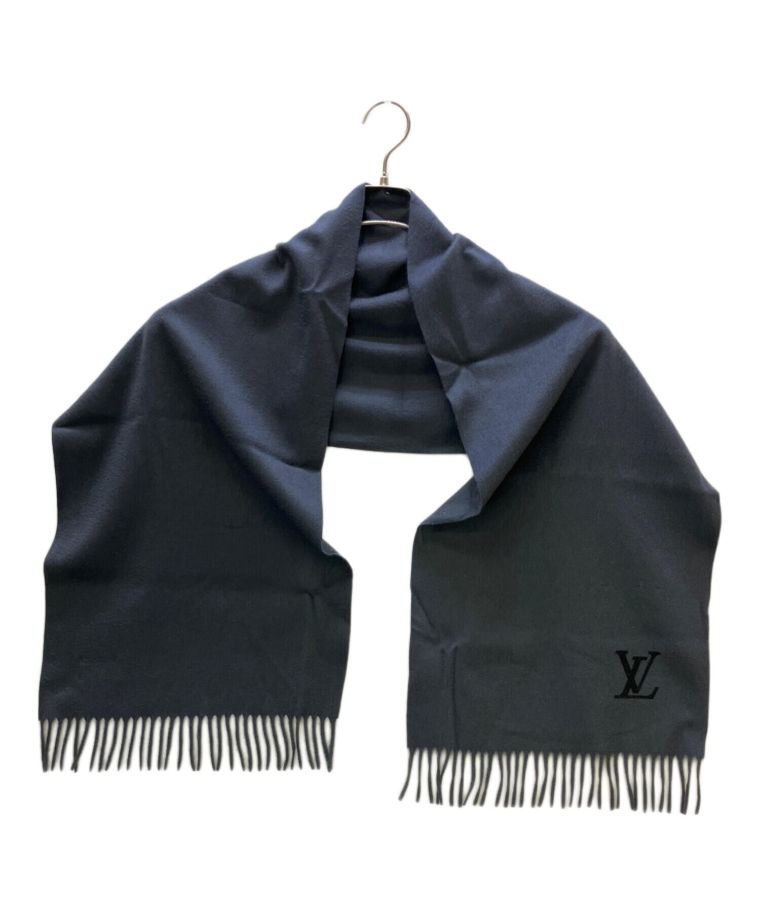 中古・古着通販】LOUIS VUITTON (ルイ ヴィトン) マフラー ネイビー